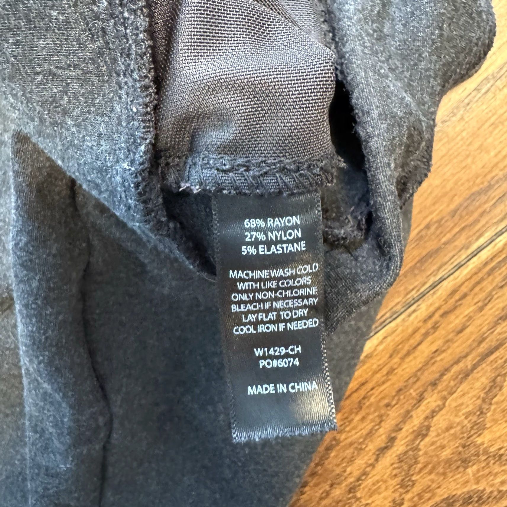 Vintage Betabrand Charcoal Gray Ponte Knit Yoga Leggings Dress Pants Petite XXL Size 40" / US 18 - 8 Thumbnail