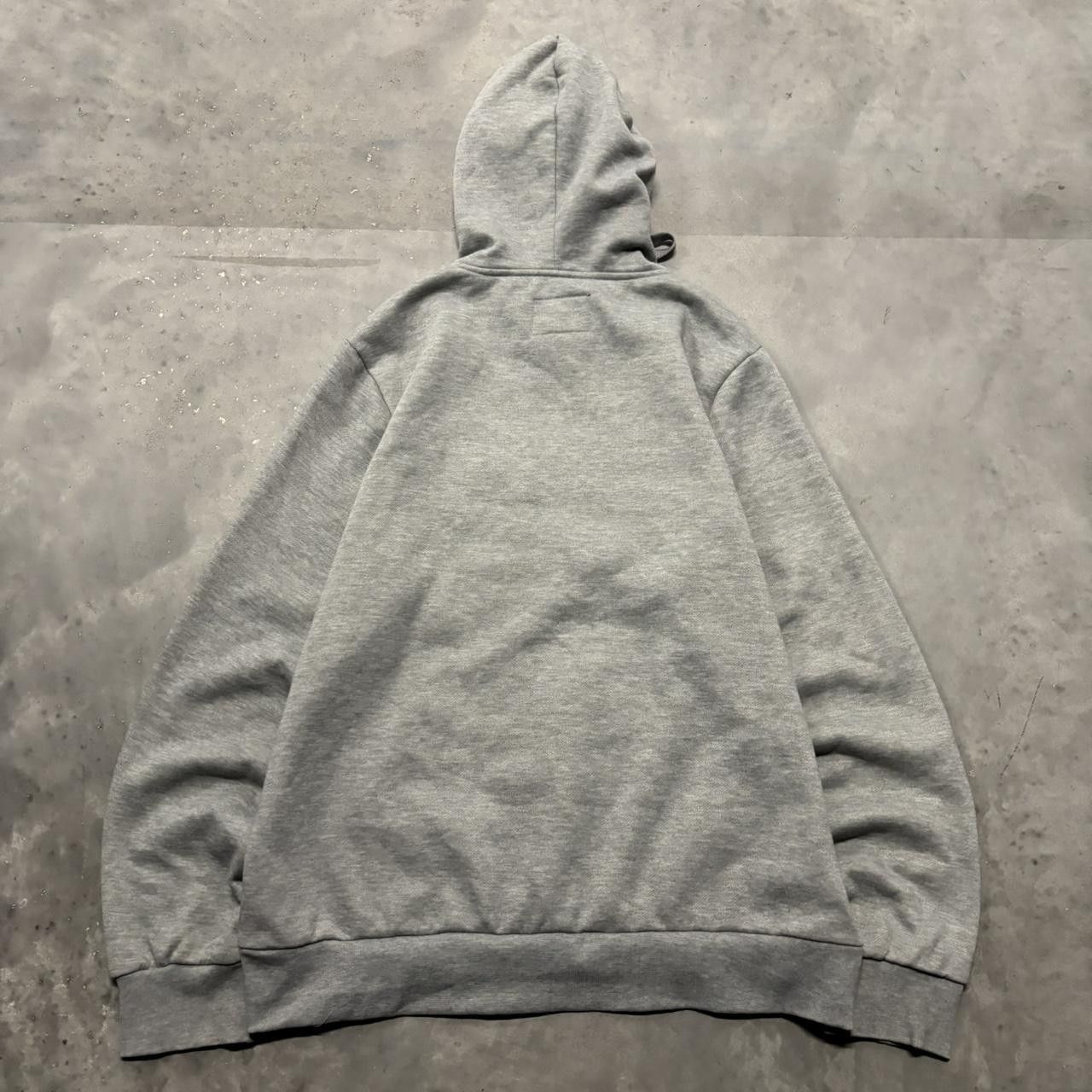 Aeropostale × Vintage Crazy Vintage Y2K/2000s Grey Aeropostale NY Spellout Skater Hoodie! Size US XL / EU 56 / 4 - 7 Thumbnail