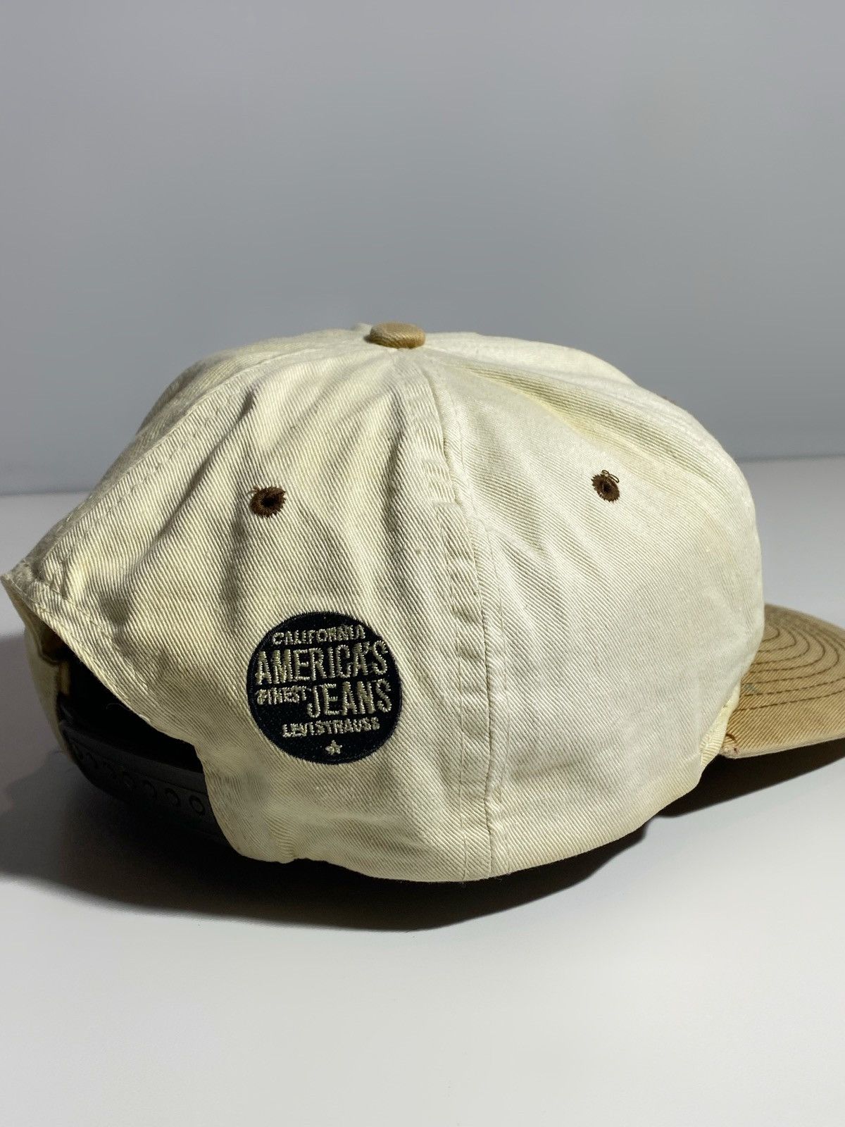 Levi's Vintage 70s 80s Rare Levi’s USA Distressed Baseball Cap Size ONE SIZE - 11 Thumbnail