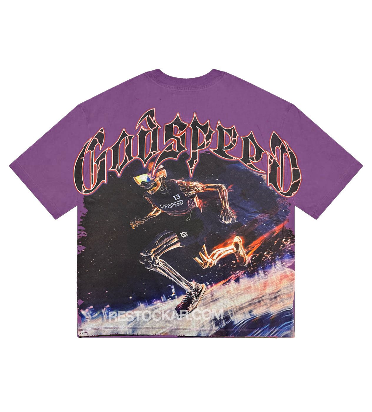 Godspeed Run Club Tee Purple Size US XL / EU 56 / 4 - 1 Thumbnail