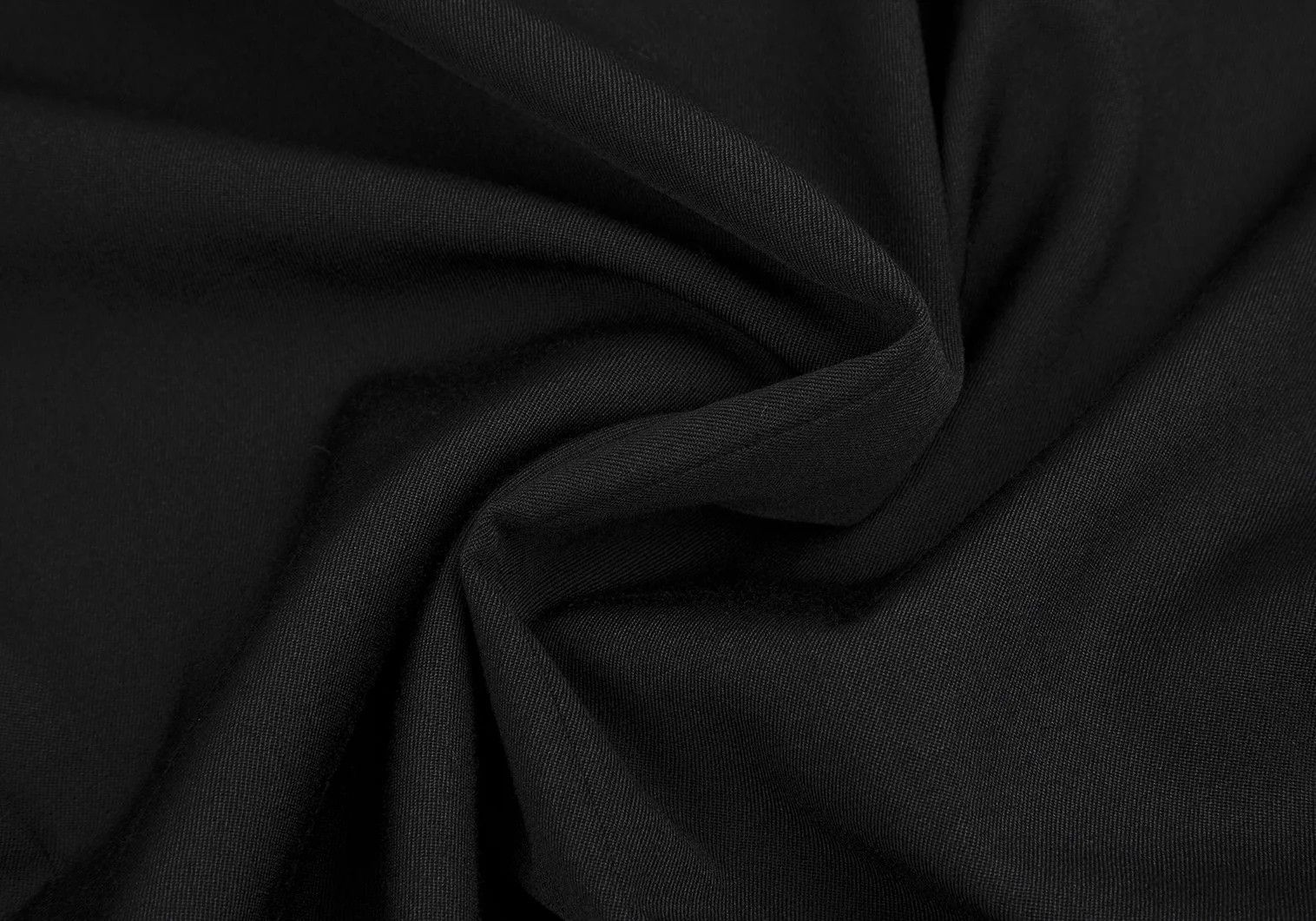 Jean Paul Gaultier Wool Gabardine Long Jacket in Black Size 3 Size US L / EU 52-54 / 3 - 15 Thumbnail