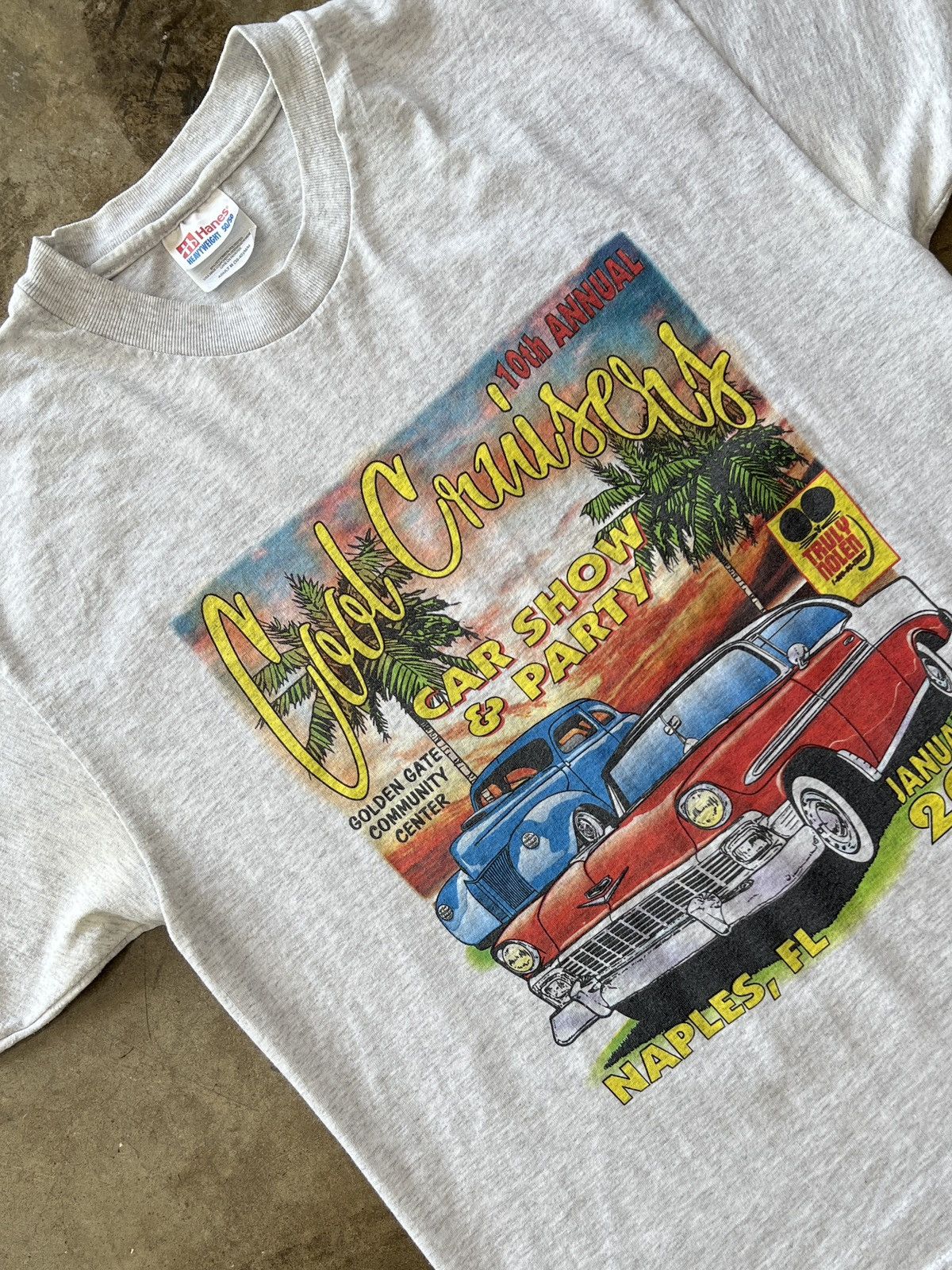 Vintage Vintage 2001 Car Show Cool Cruisers Golden Gate Tee Medium Size US M / EU 48-50 / 2 - 1 Thumbnail