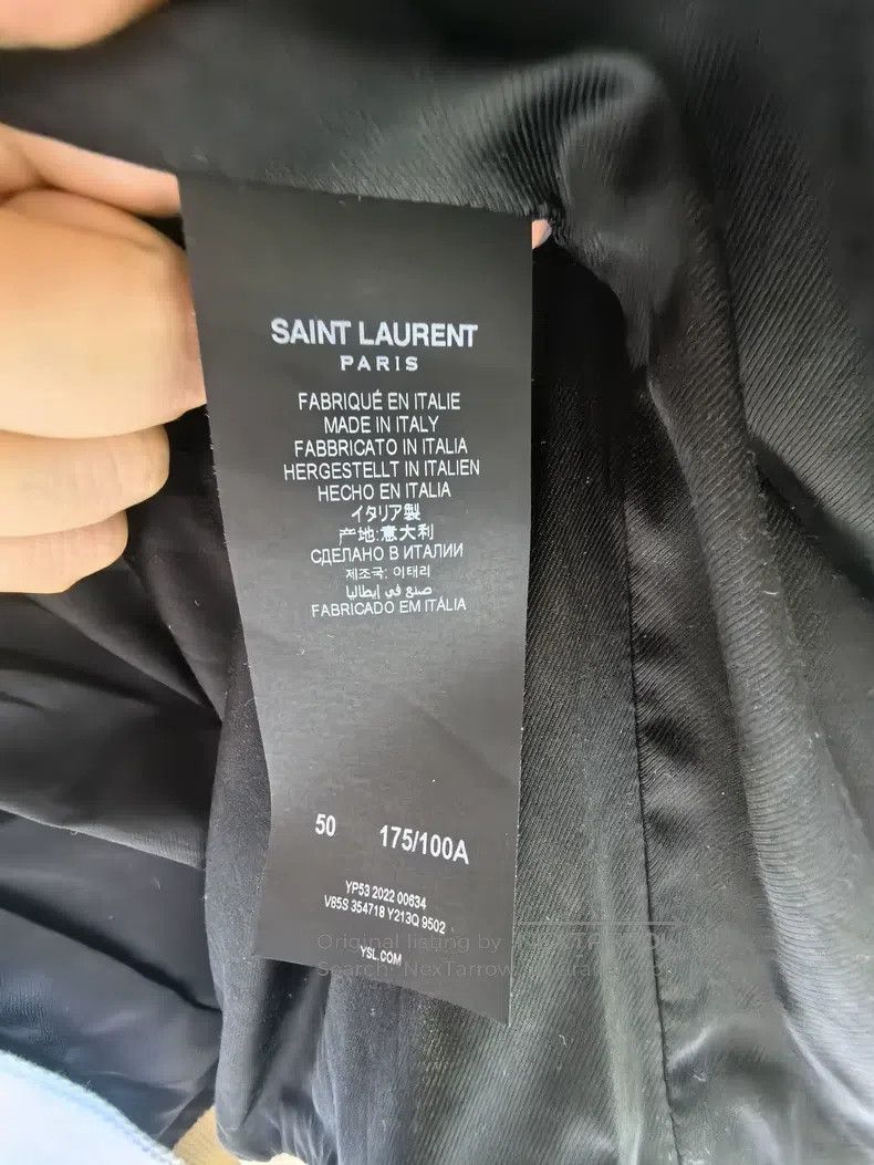 Saint Laurent Paris Saint Laurent Paris jacket Size US M / EU 48-50 / 2 - 6 Thumbnail