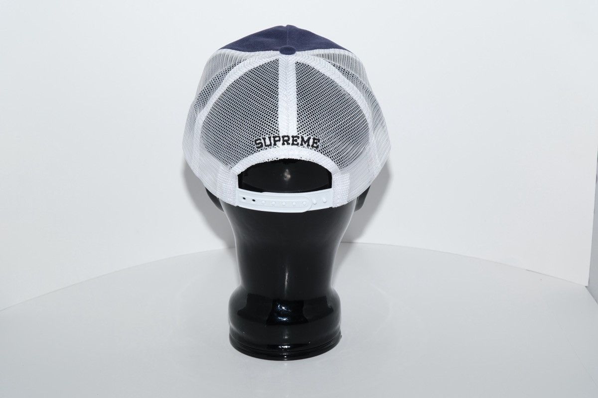 Supreme Supreme SS26 Western Embroidered Mesh 5 Panel Cap Hat Navy Size ONE SIZE - 3 Thumbnail