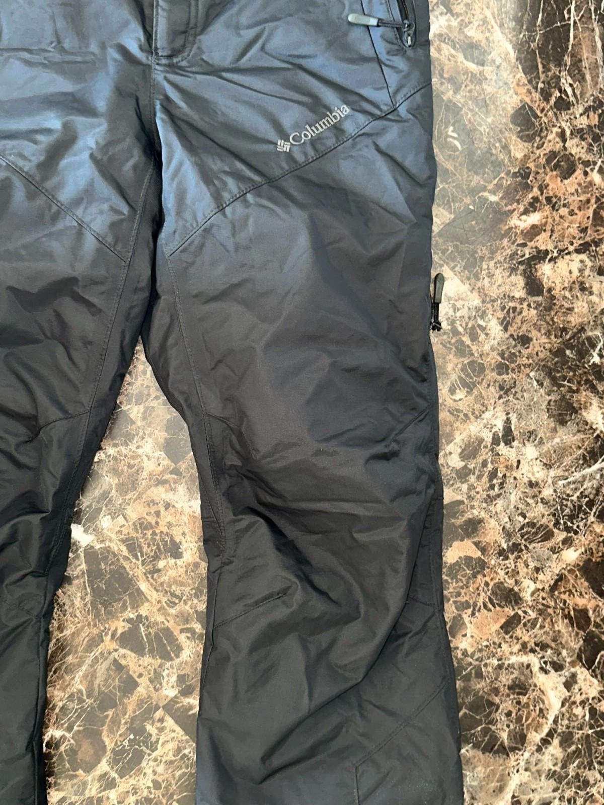 Columbia Columbia Omni-Tech Snow Pants M Regular Black Waterproof Size ONE SIZE - 2 Thumbnail