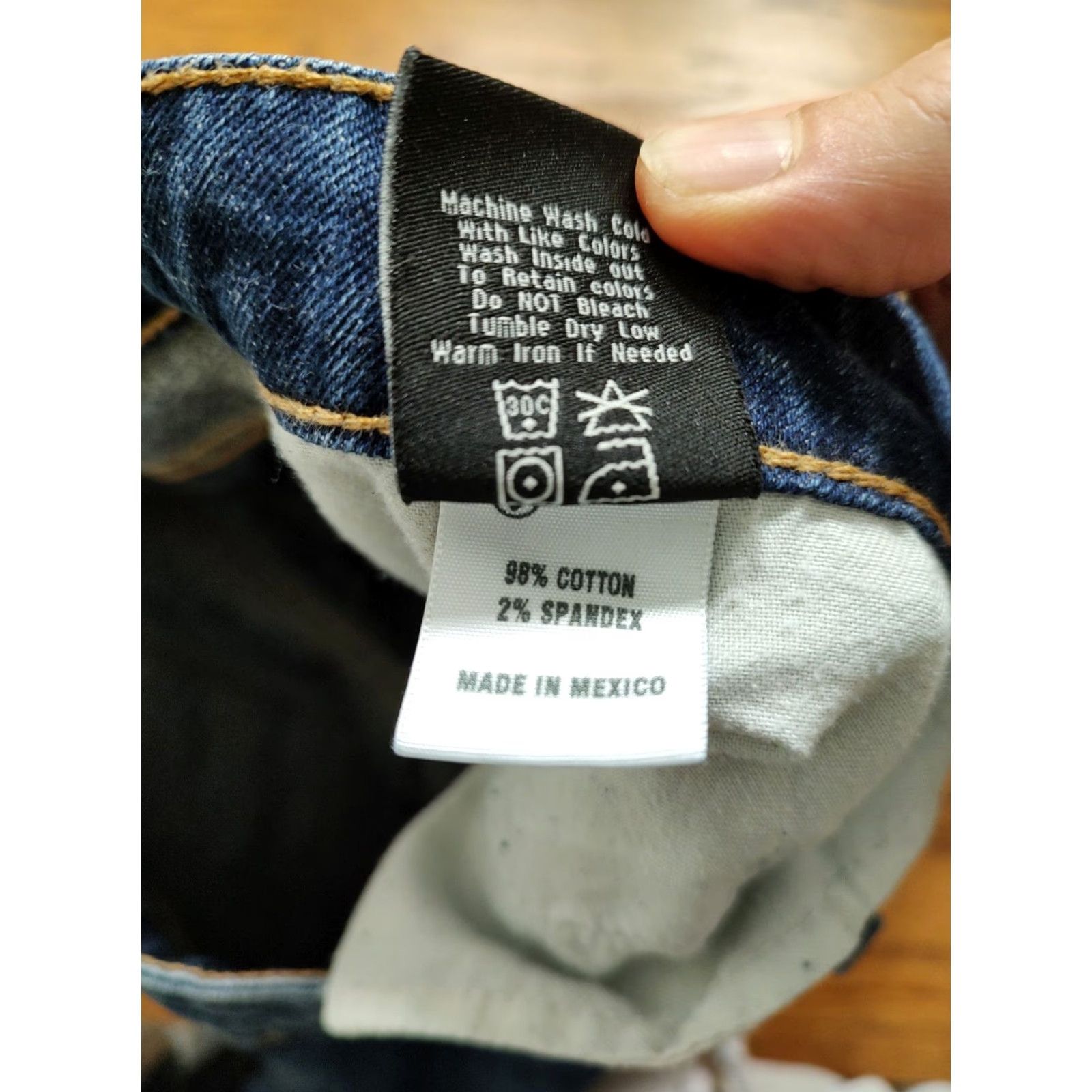 Denime BIG STAR Remy Low Rise Boot Blue Denim Jean Shorts Women’s 30 Bermuda Summer 5-Pocket Womens Regular Blue Denim Size 30" / US 8 / IT 44 - 6 Thumbnail