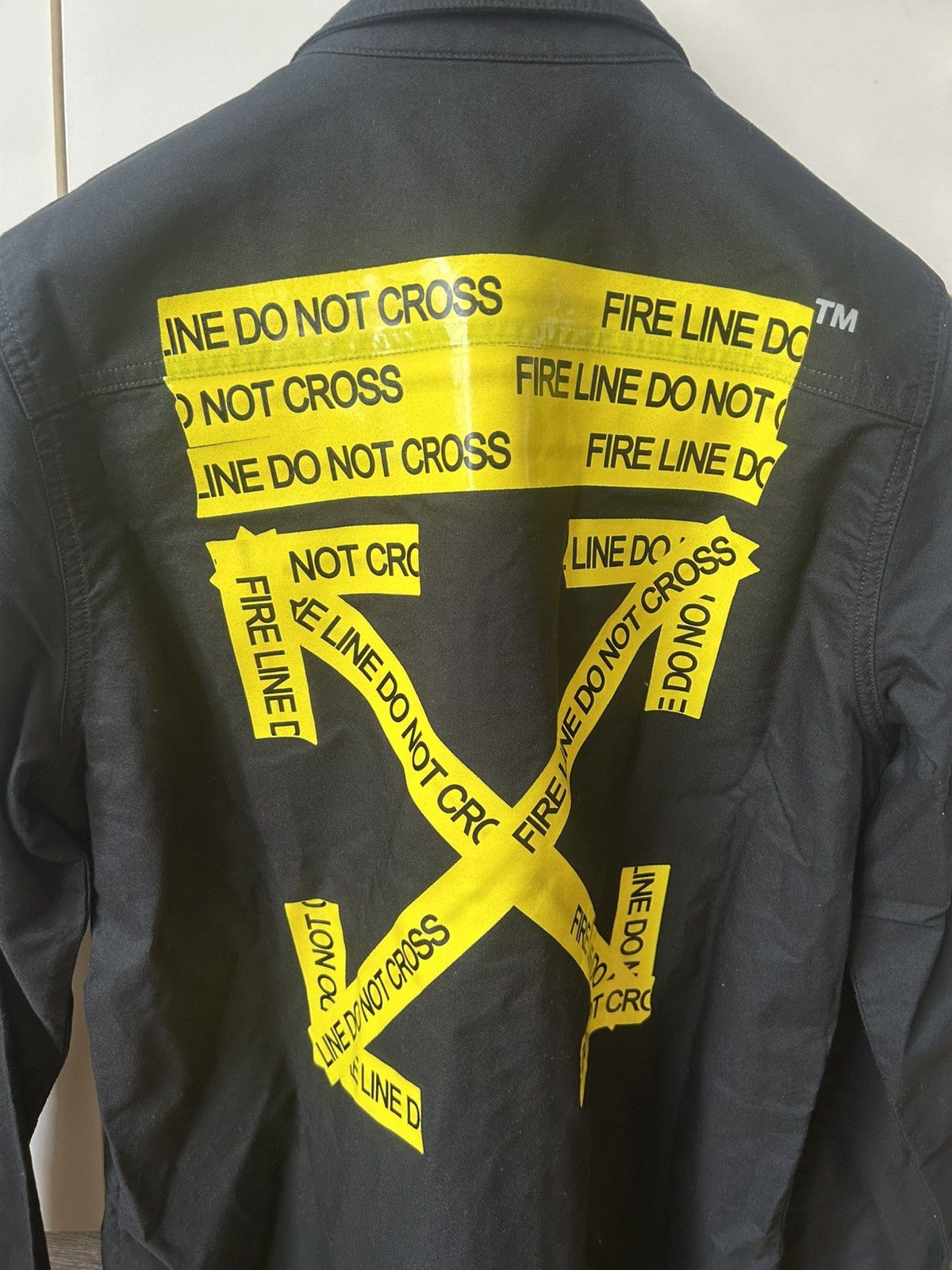 Off-White Off-White Fire Trap shirt S over fit L brand new Size US S / EU 44-46 / 1 - 2 Thumbnail