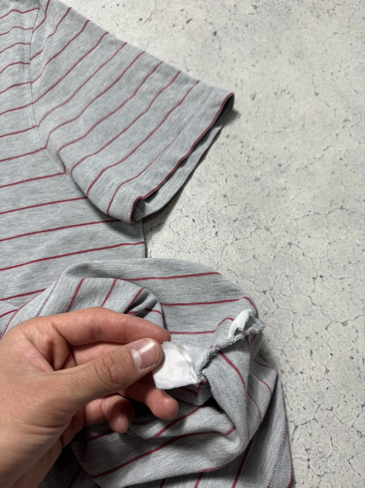 Brunello Cucinelli Brunello Cucinelli Striped Luxury Polo Shirt Size US M / EU 48-50 / 2 - 7 Thumbnail