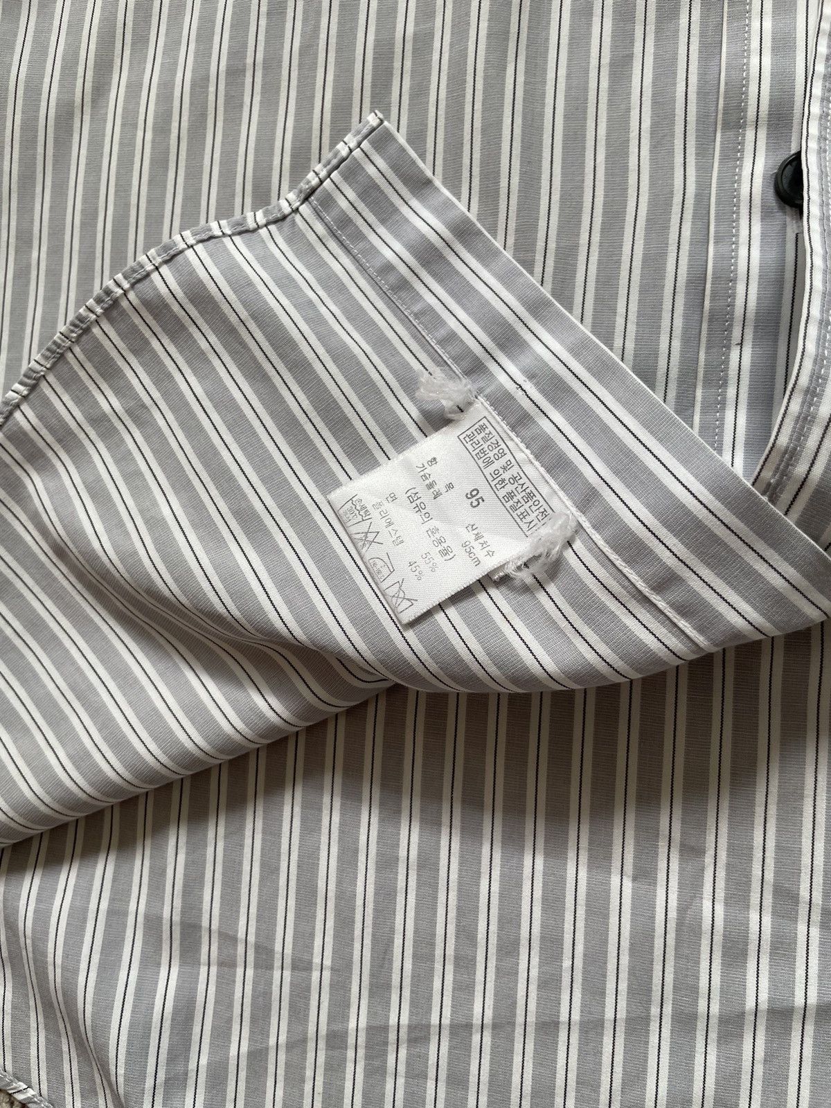 Givenchy Vintage Givenchy Striped Shirt Size US M / EU 48-50 / 2 - 6 Thumbnail