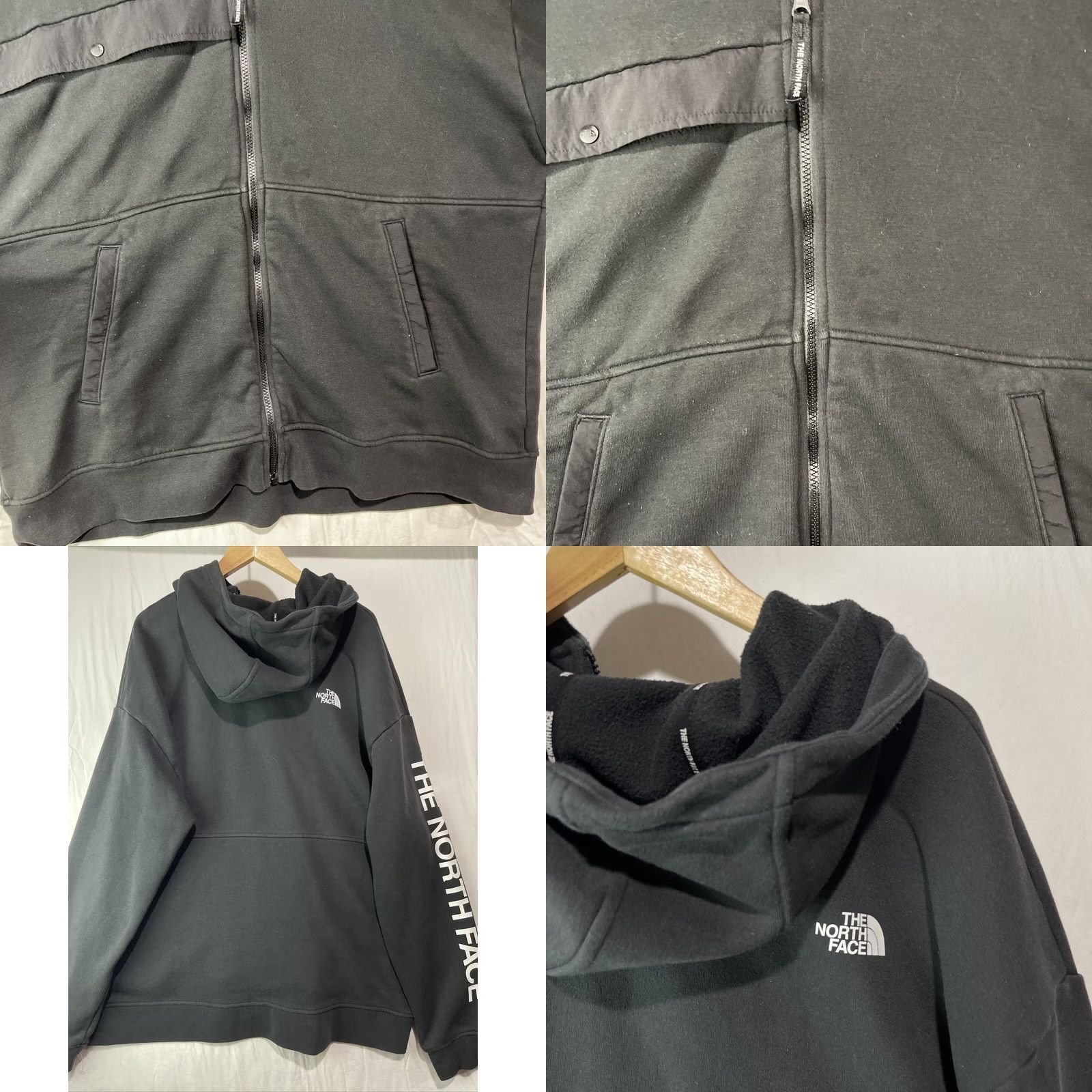 The North Face The North Face Jacket Mens XL Black Hooded Outdoor Full Zip Jacket Size US XL / EU 56 / 4 - 9 Thumbnail