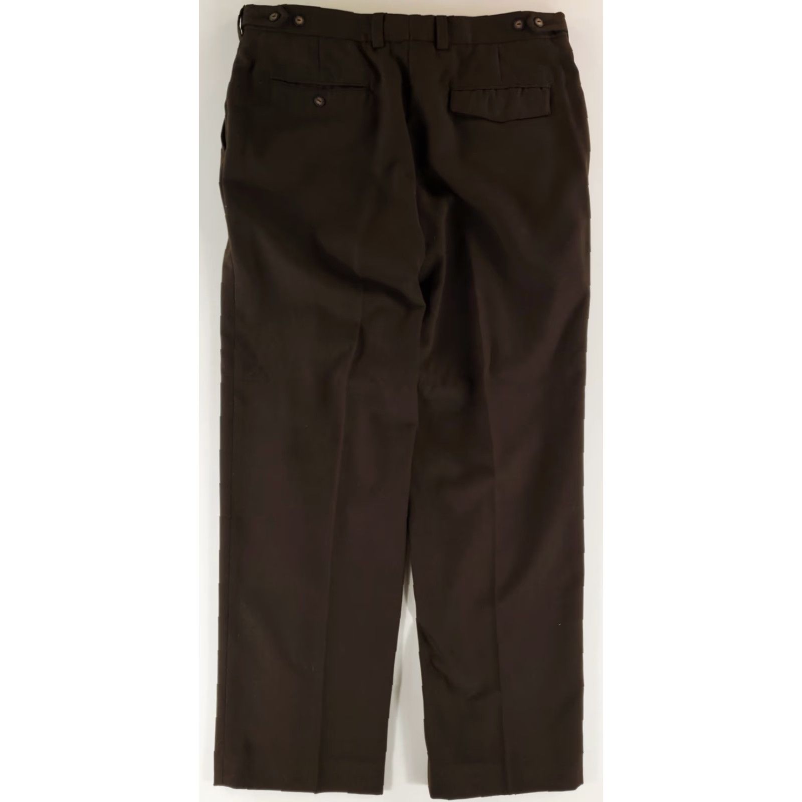 Balmain Balmain Dress Pants Brown Mens 37 Regular 31x37 Inseam 31 38? Wait. Size US 37 - 3 Thumbnail