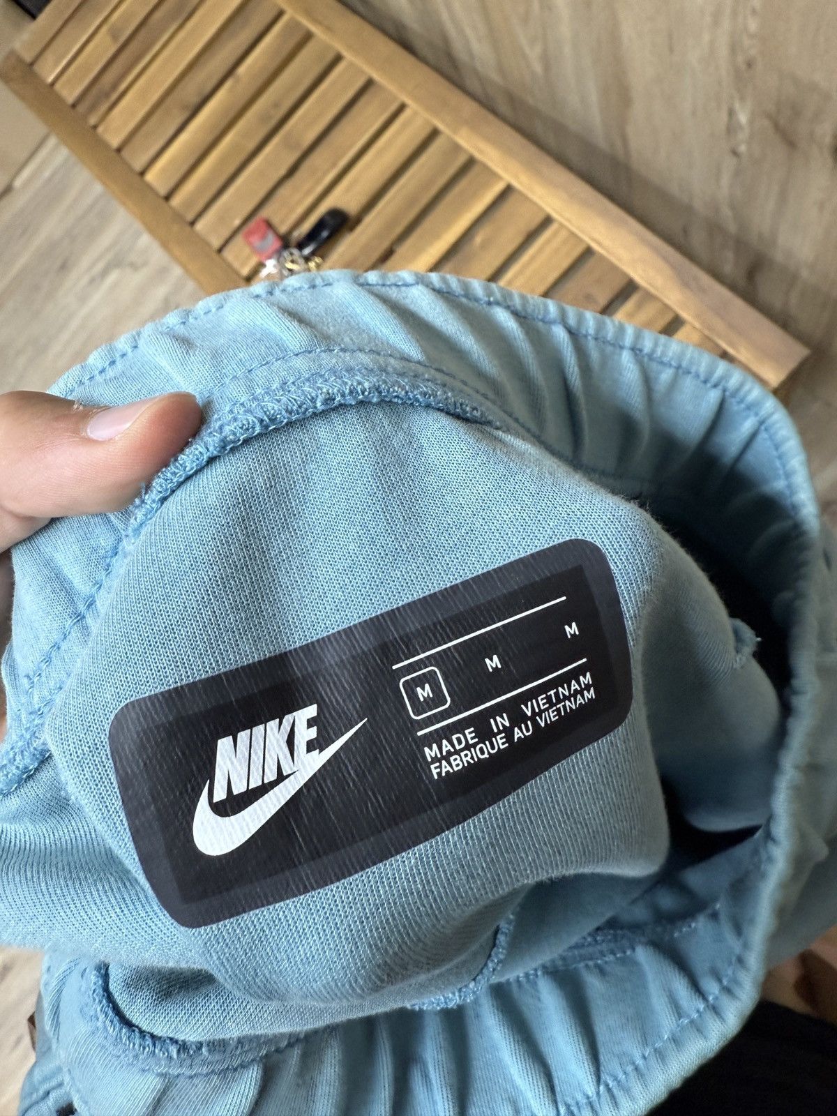 Nike Nike Tech Blue Shorts Size US 32 / EU 48 - 6 Thumbnail