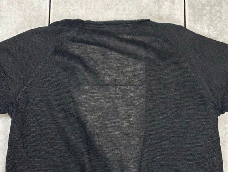 Y's Y's 05ss black short sleeve jacket Size US L / EU 52-54 / 3 - 4 Thumbnail