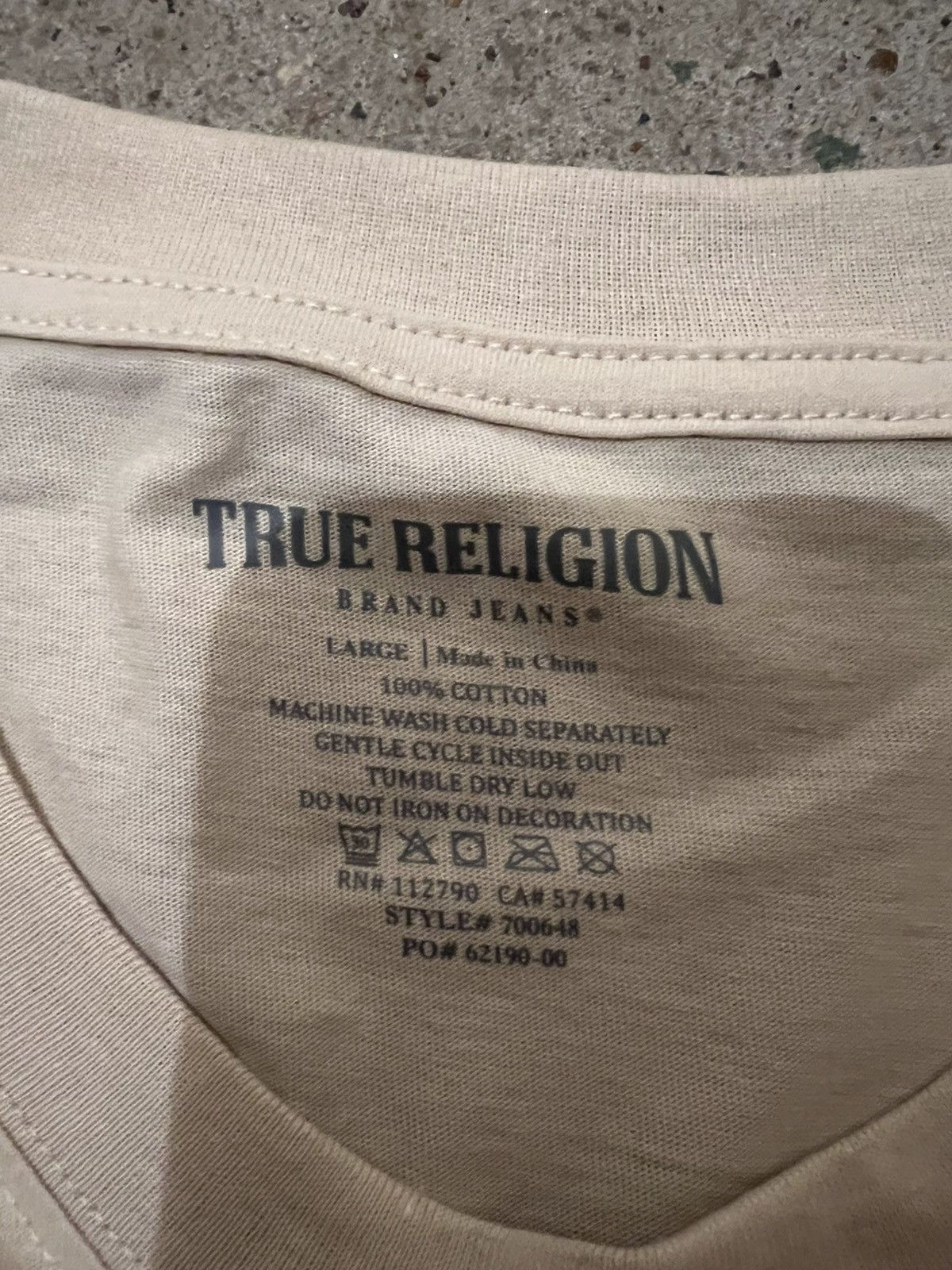 True Religion True religion short sleeve Size US L / EU 52-54 / 3 - 5 Thumbnail