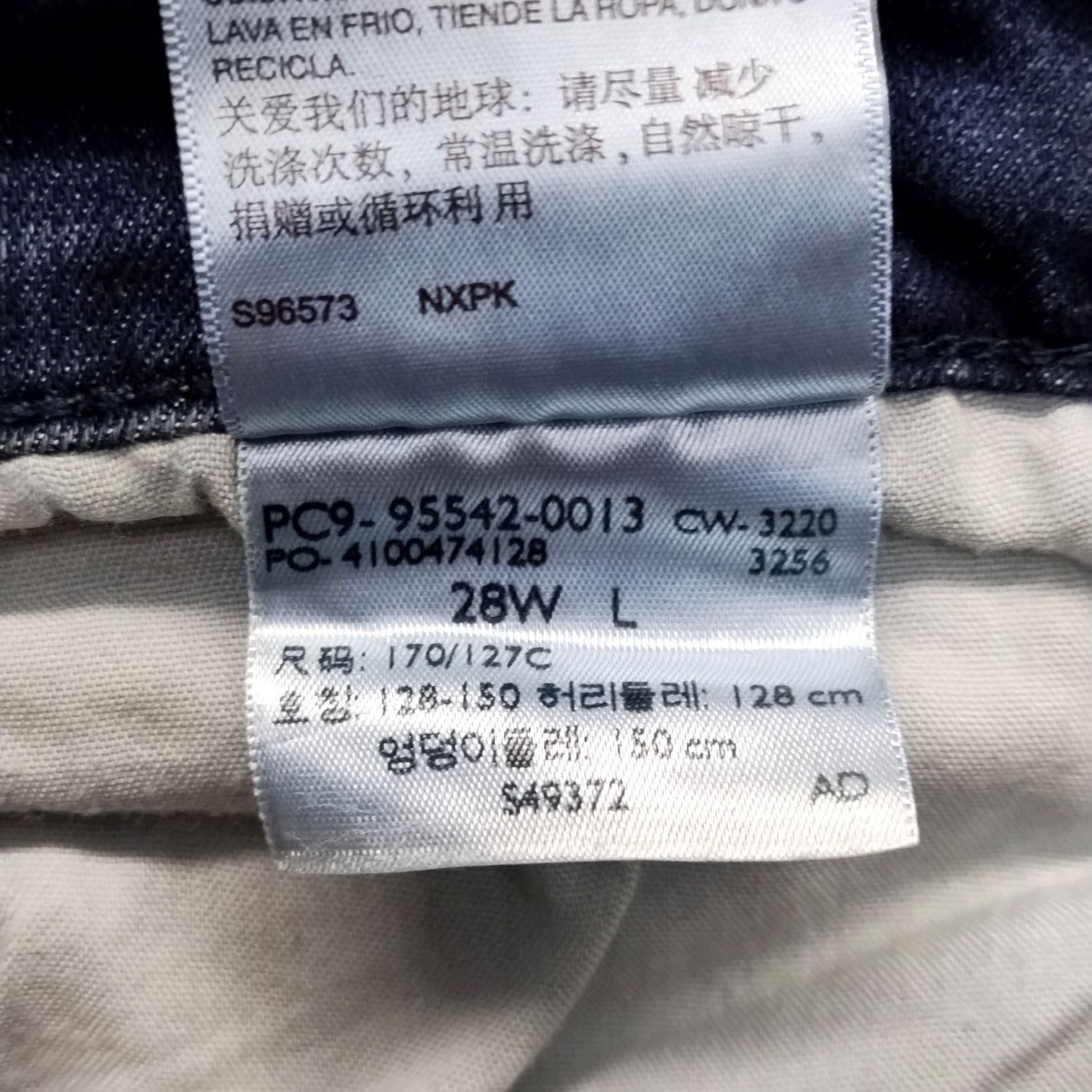 Levi's Levi's Signature by Levi Strauss & Co. Jeans Womens 28W Blue Denim Mid Rise Skinny Leg Jeans Size 28" / US 6 / IT 42 - 7 Thumbnail