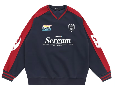 Japanese Brand × Vintage "Scream-Black-L" Long Sleeve Streetwear Size US L / EU 52-54 / 3 - 1 Thumbnail