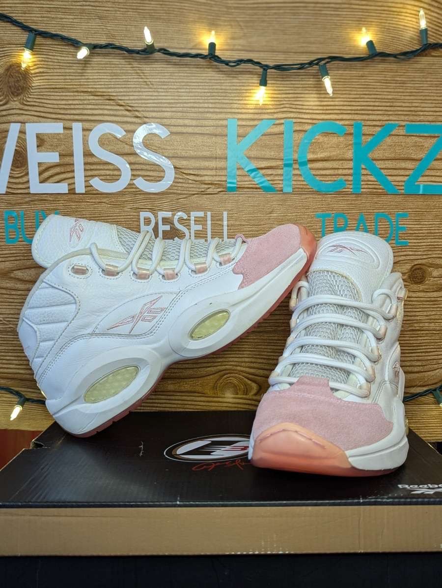 Reebok Iverson Question Pink toe