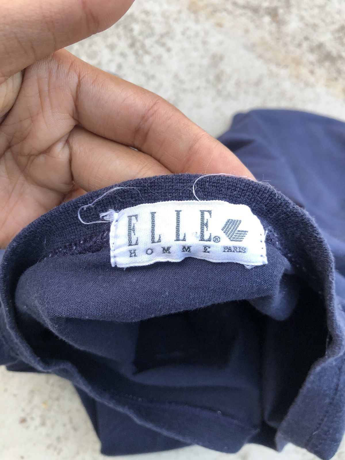 Other ELLE HOMME PARIS BIG LOGO TEE Size US L / EU 52-54 / 3 - 3 Thumbnail