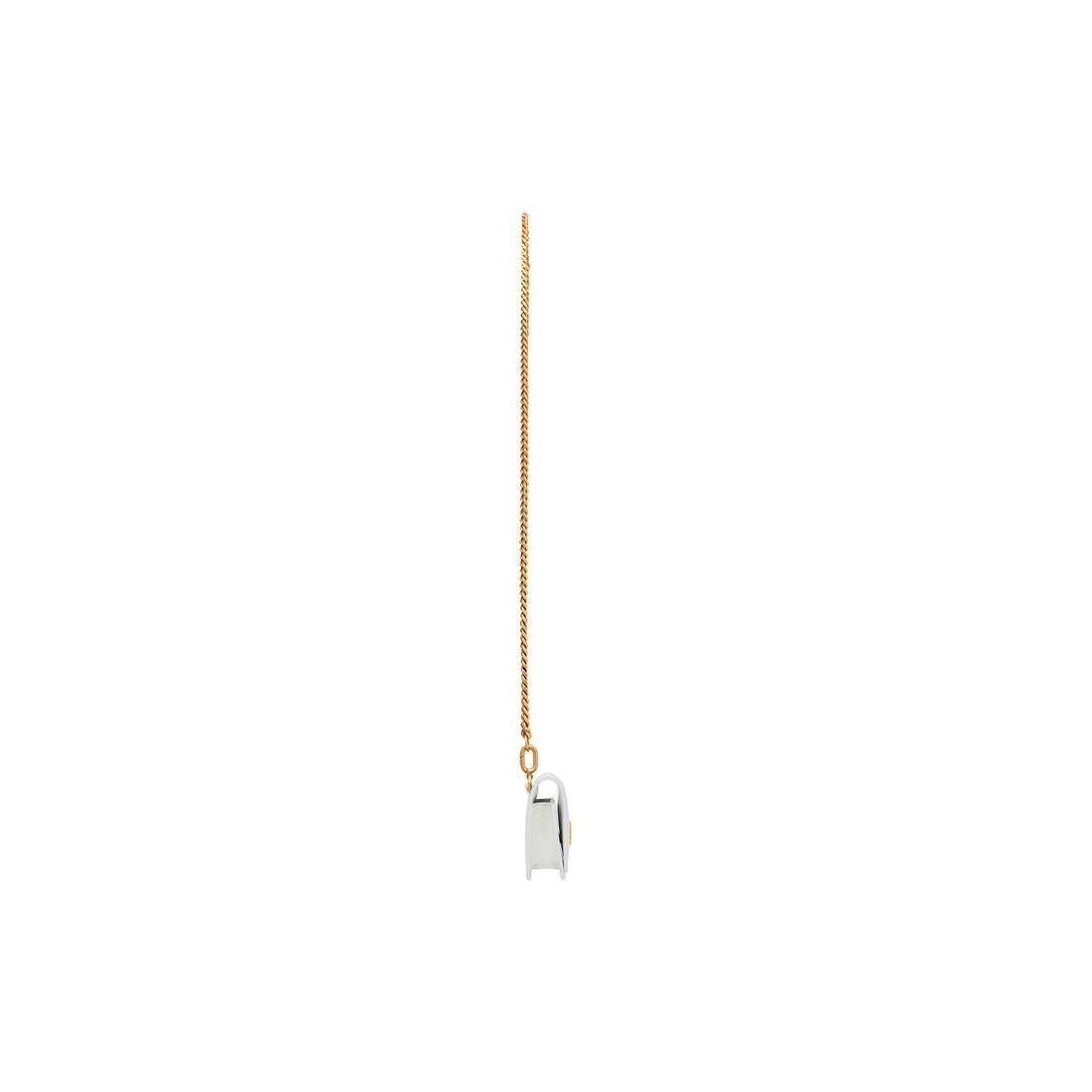 Balenciaga o1mt1gz0425 Size: OS / Hourglass EarPods Holder in White Size ONE SIZE - 2 Thumbnail