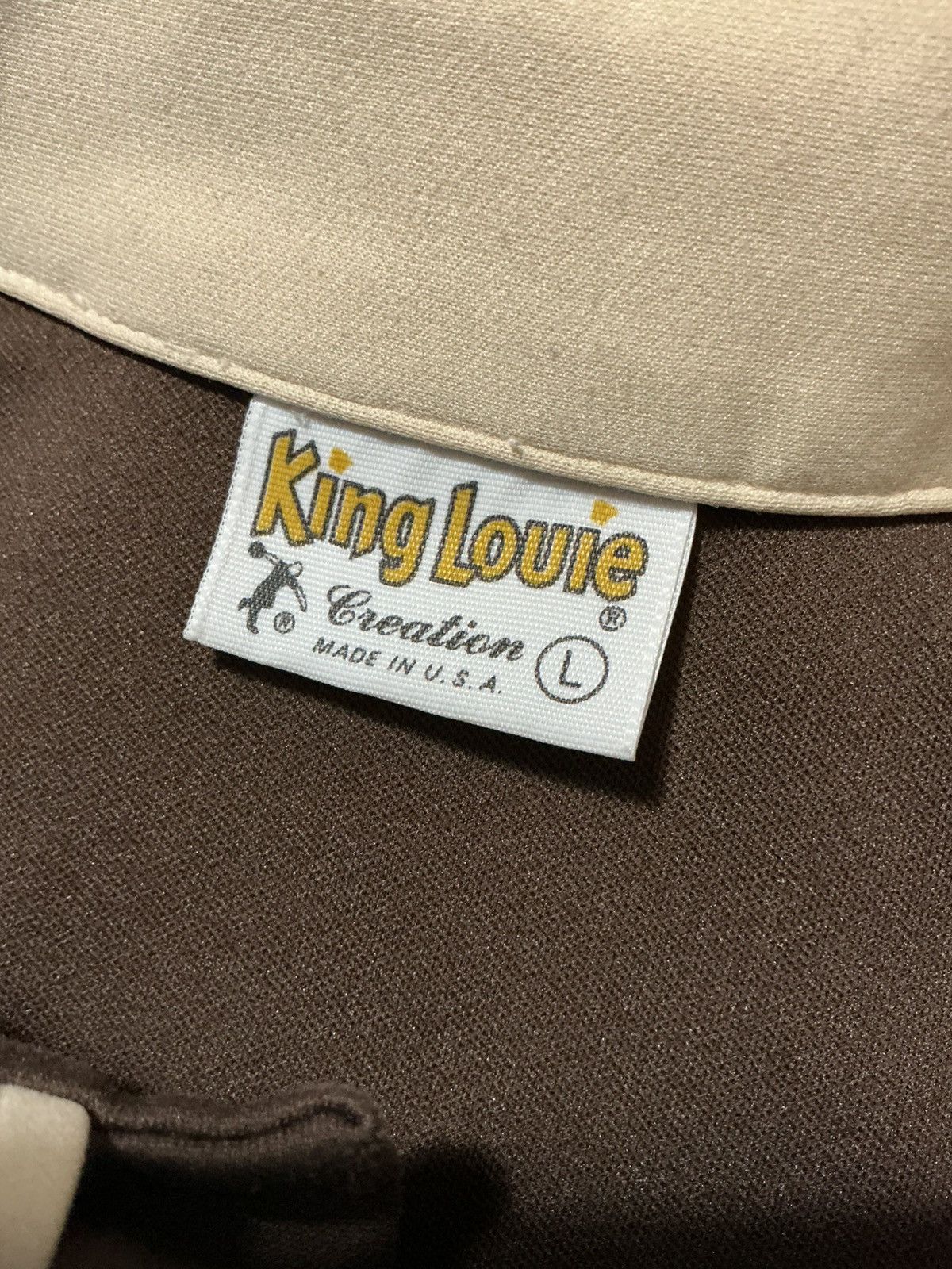 Vintage Vintage 70s King Louie The Company Store Bowling Polo Shirt Size US L / EU 52-54 / 3 - 5 Thumbnail