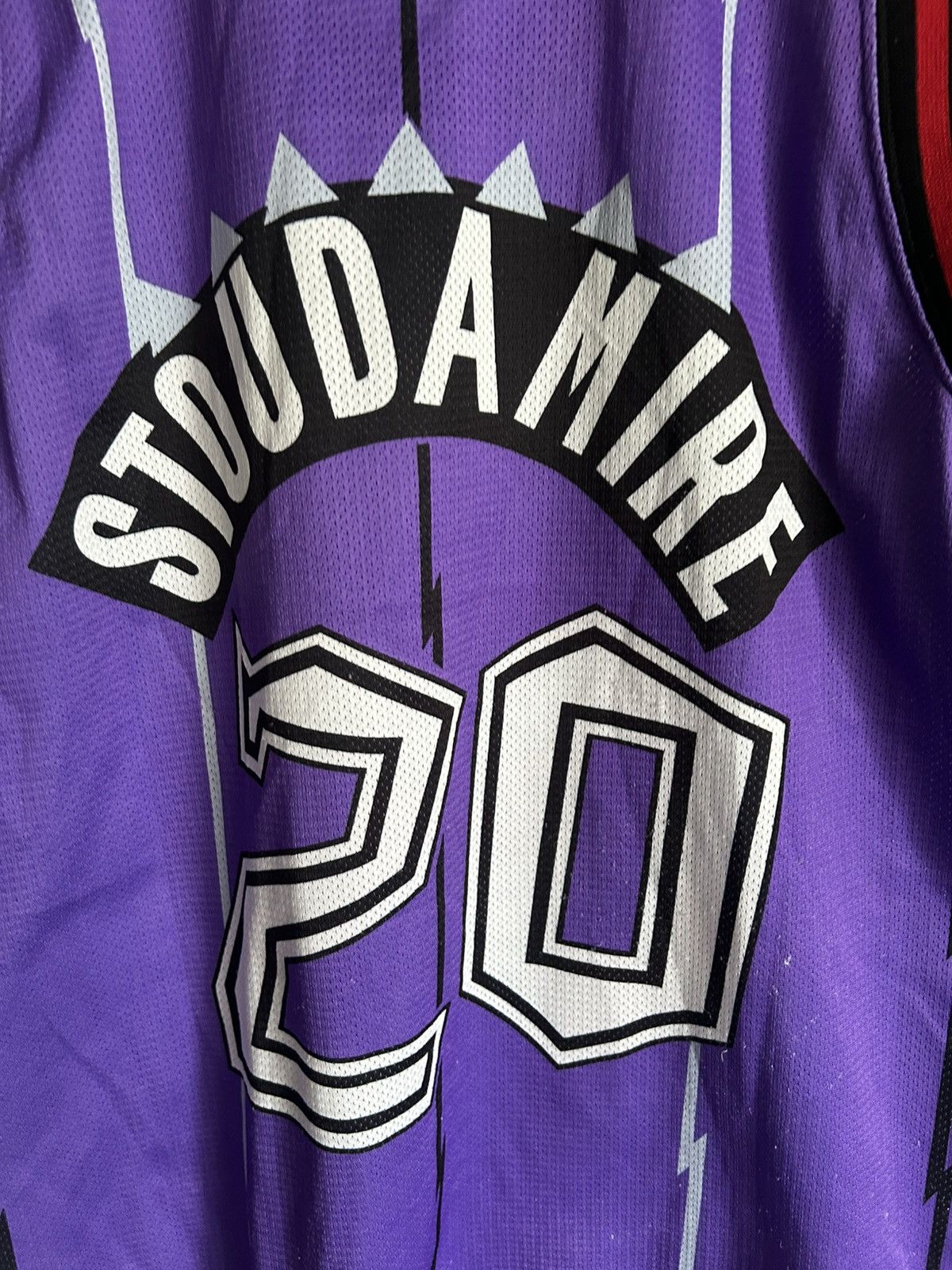 Champion Damon Stoudamire #20 Toronto Raptors NBA Champion Jersey Size US XL / EU 56 / 4 - 8 Thumbnail