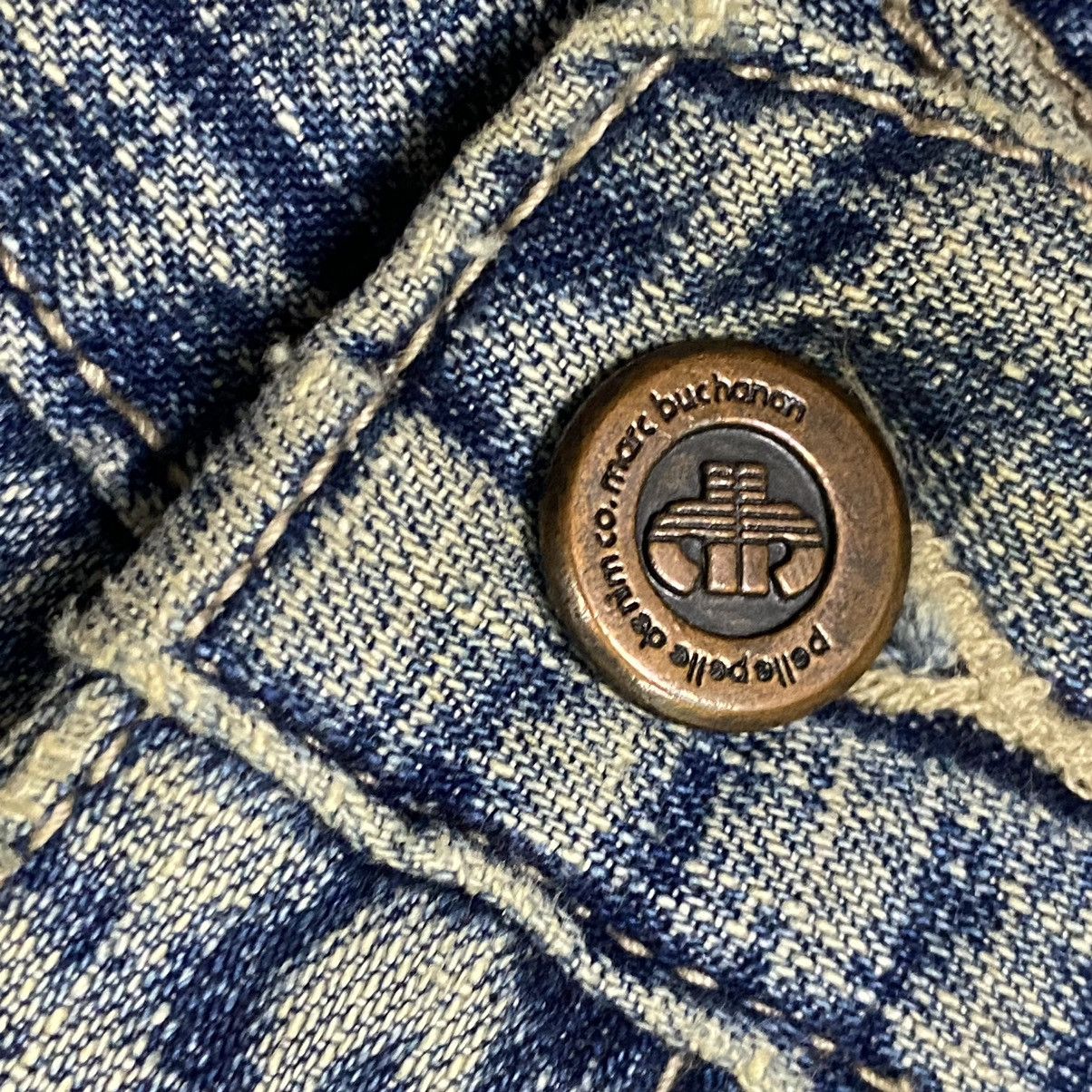 Pelle Pelle × Vintage Pelle Pelle patchwork distressed denim Size US 34 / EU 50 - 16 Thumbnail