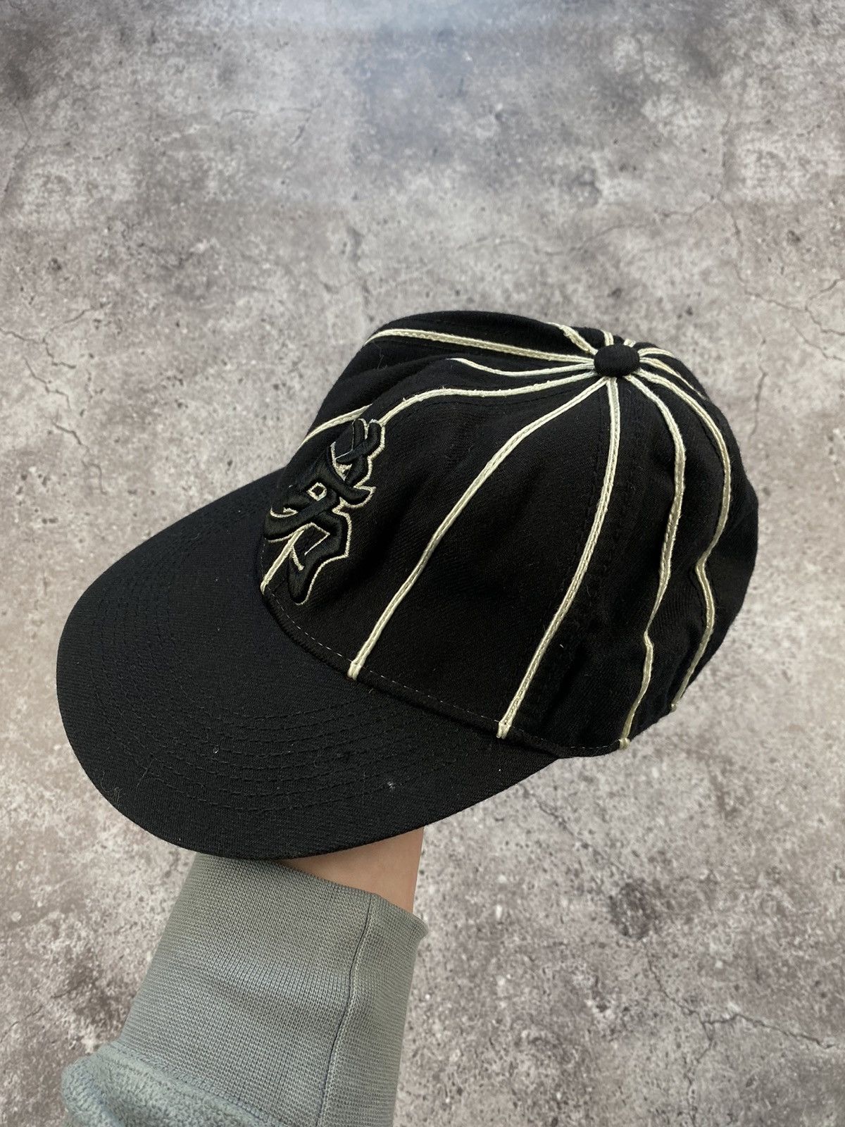 Vintage Vintage 90s New York Yankees Snapback Trucker Cap MLB NY Size ONE SIZE - 2 Thumbnail