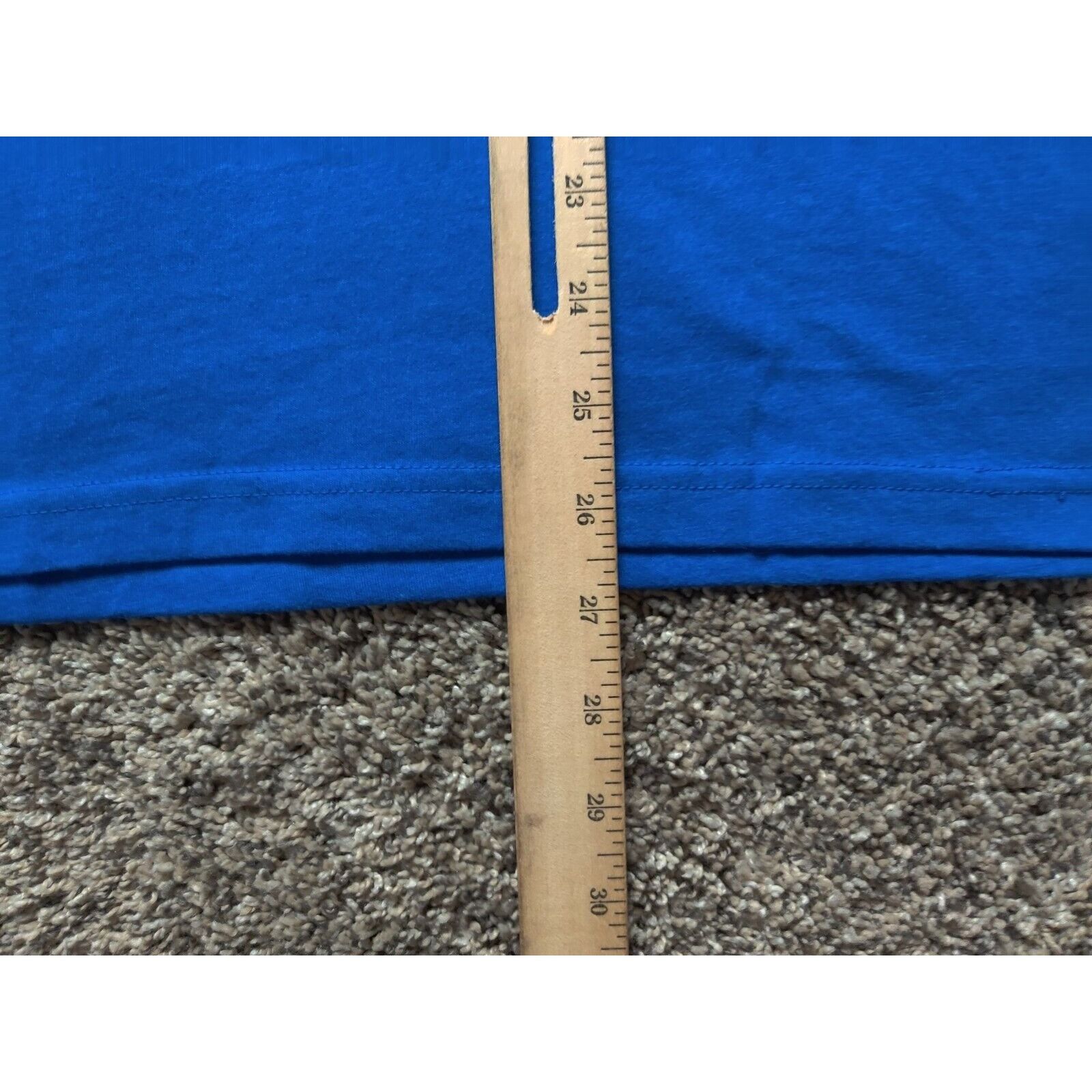 Nautica Nautica Shirt Adult Mens XL Solid Blue Embroidered V-Neck Size US XL / EU 56 / 4 - 8 Thumbnail