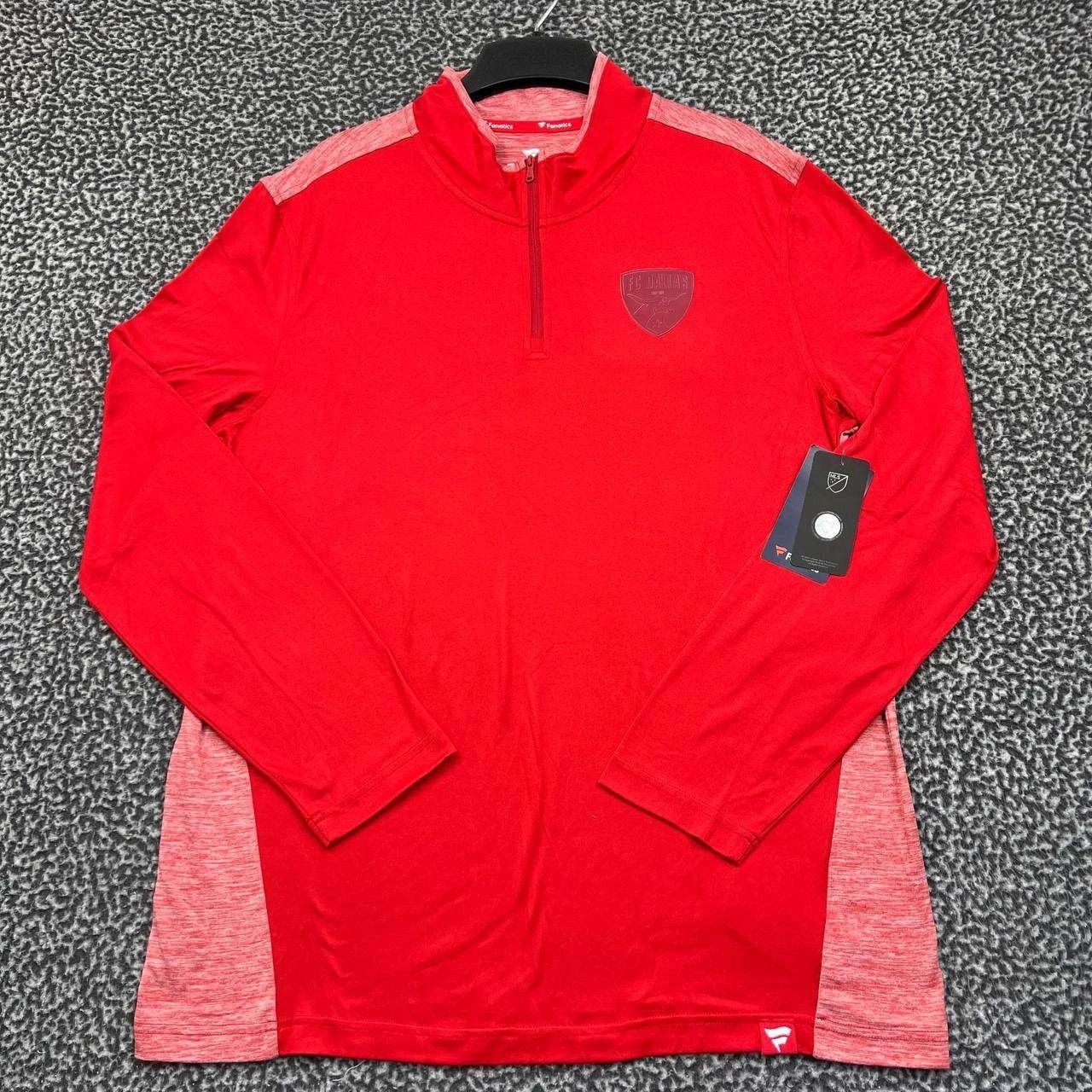 Other FC Dallas Shirt Men Fanatics Long Sleeve 1/4 Zip New L Size US L / EU 52-54 / 3 - 1 Thumbnail