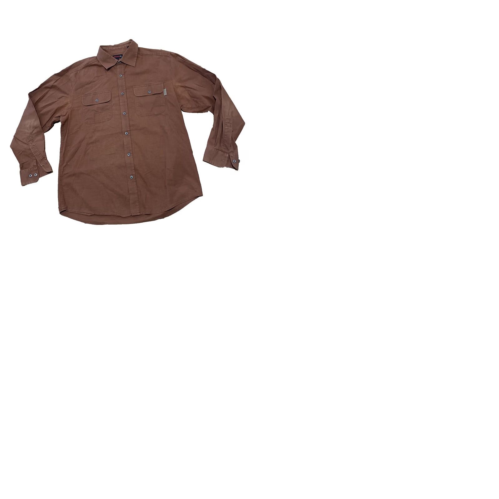 Rusty VINTAGE Wolverine Button-Up Western Shirt Men L Rust Brown Outdoor Y2k Streetwear L Size US L / EU 52-54 / 3 - 11 Thumbnail