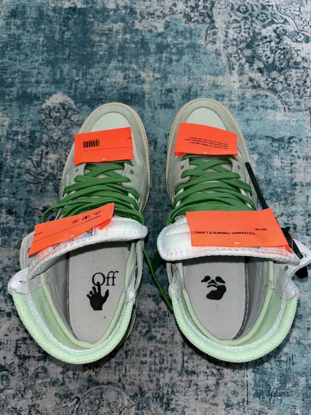 Off-White Off-White Off-Court 3.0 High ’Mint Green’ Size US 8.5 / EU 41-42 - 4 Thumbnail