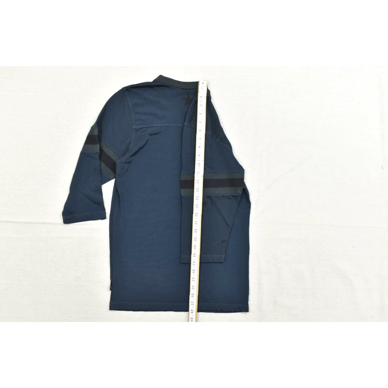Nike Nike Dri-FIT Men's T-Shirt 3/4 Sleeve Navy Blue Embroidered Crew Neck Sports Jersey S Size US S / EU 44-46 / 1 - 6 Thumbnail