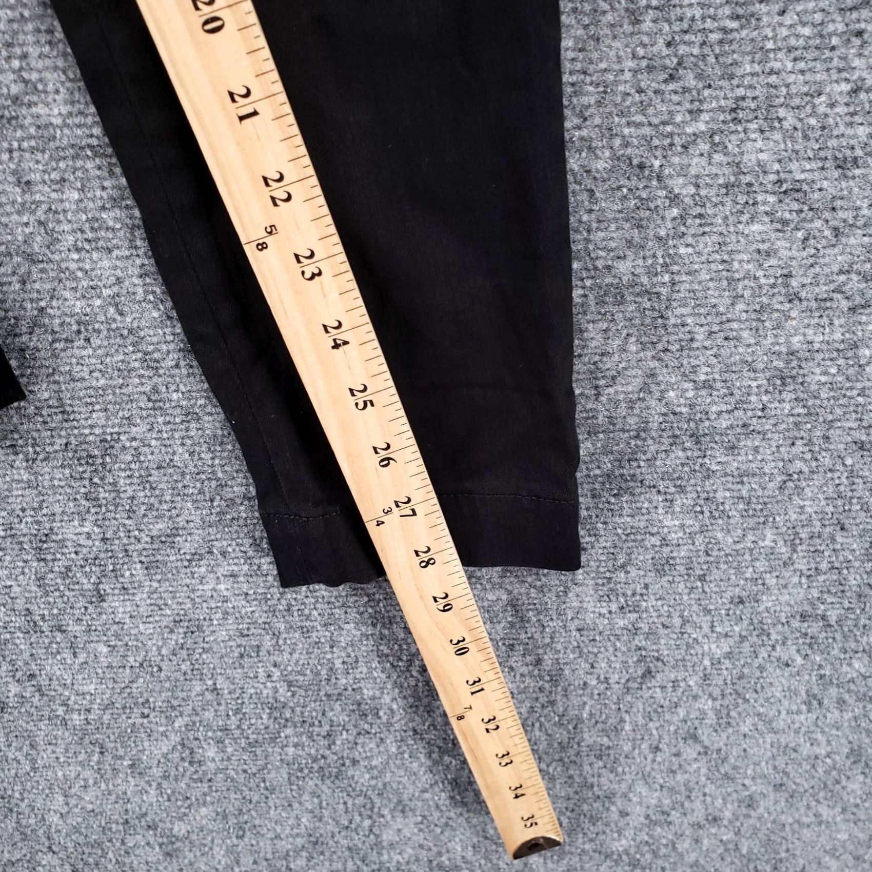 J.Crew J.CREW Pants Womens Black Dannie Skinny Leg Stretch Snap Pockets Size 26" / US 2 / IT 38 - 5 Thumbnail