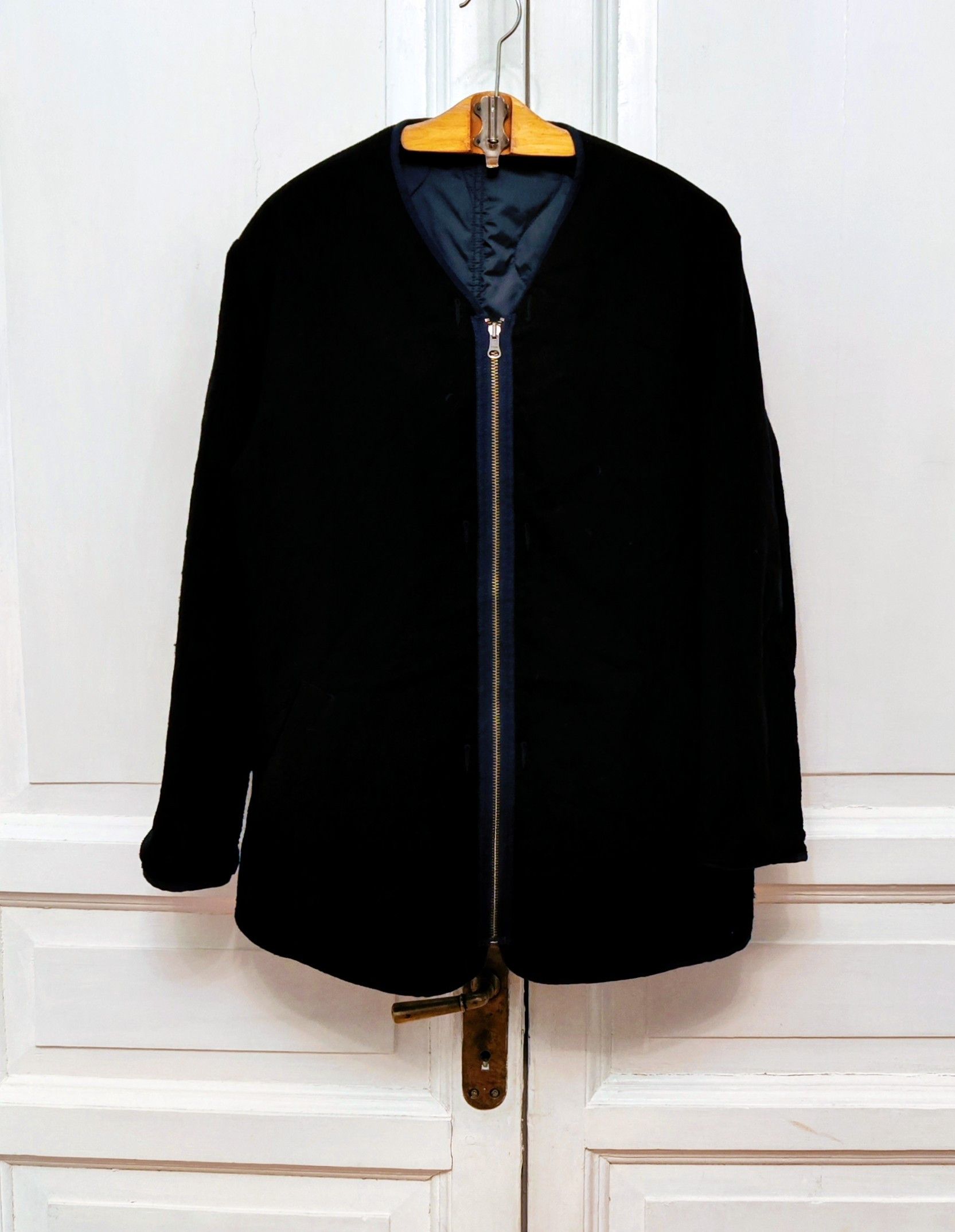 Sage De Cret Reversible collarless liner.Like Vivienne Westwood or Stussy Size US XL / EU 56 / 4 - 9 Thumbnail