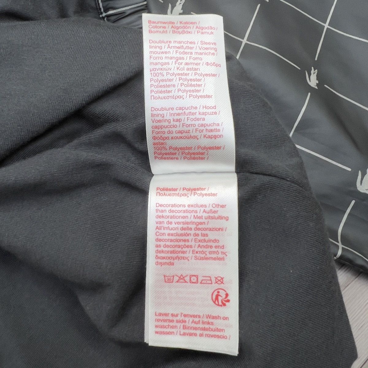 Lacoste × Supreme Supreme x Lacoste Reflective Grid Nylon Jacket Size US M / EU 48-50 / 2 - 11 Thumbnail