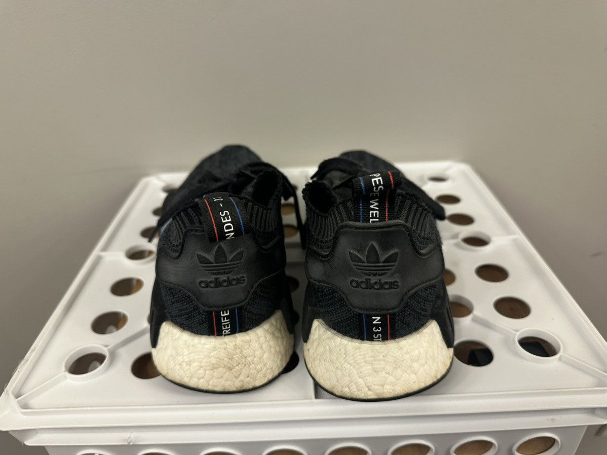 Adidas adidas NMD R1 Tri Color Stripes Black Size US 8.5 / EU 41-42 - 6 Thumbnail