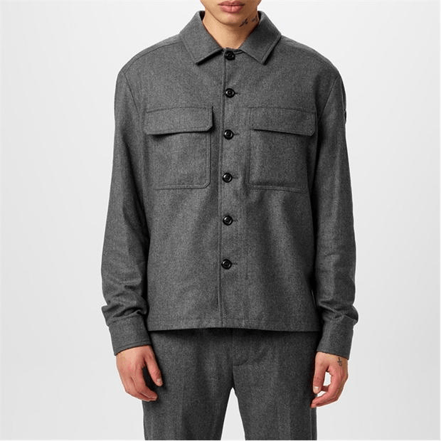 Moncler Cashmere Blend Shirt Jacket Size US M / EU 48-50 / 2 - 5 Thumbnail