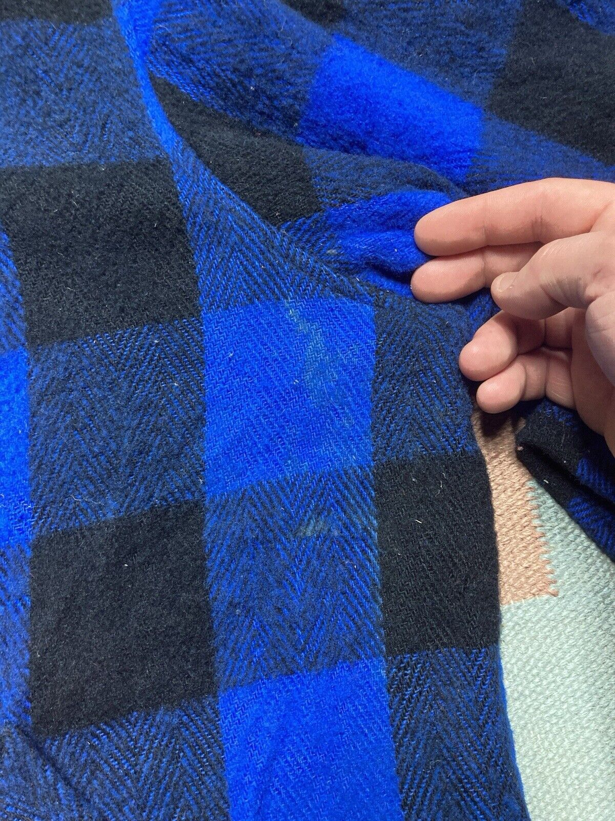 Eddie Bauer × Vintage NWT Eddie Bauer shirt jacket blue plaid shacket women’s XL Size XL / US 12-14 / IT 48-50 - 4 Thumbnail