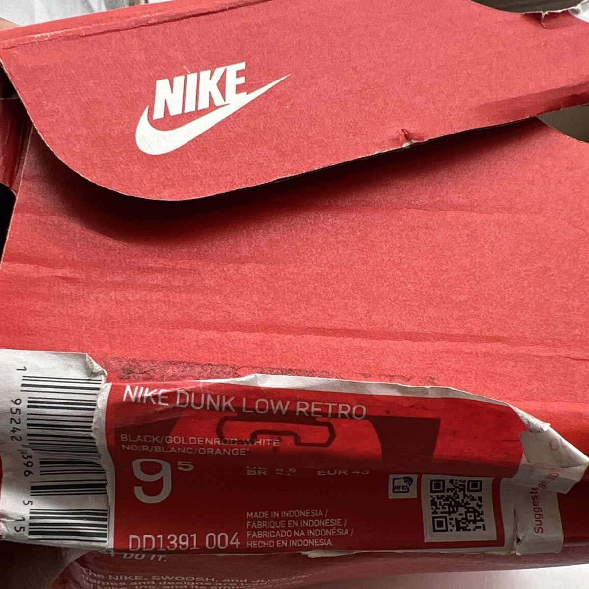 Nike Nike dunk low goldenrod Size US 9.5 / EU 42-43 - 9 Thumbnail