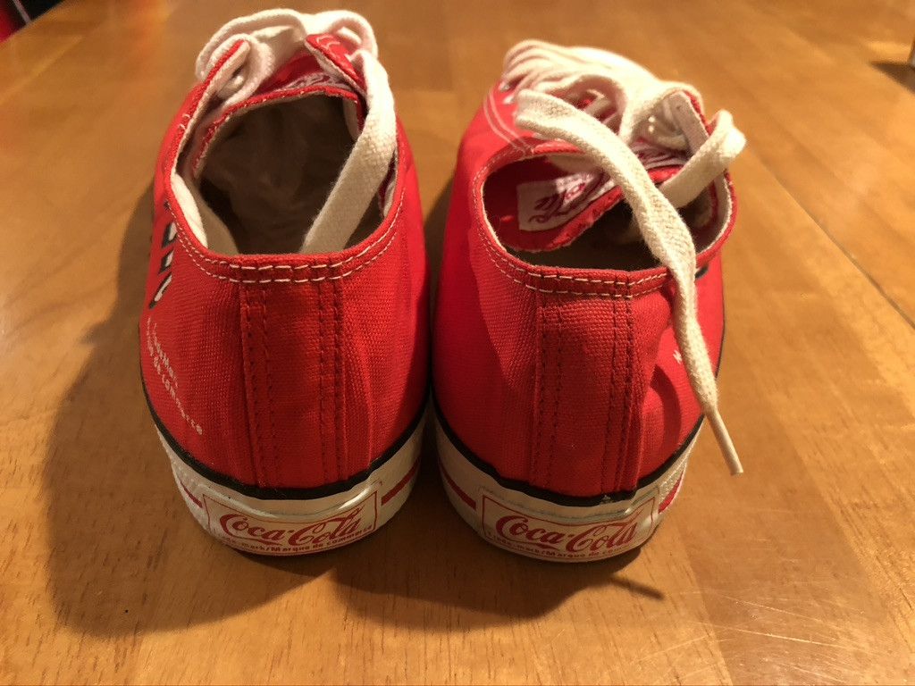 Coca Cola Vintage Coke Logo Sneakers w/ Box Size US 10 / EU 43 - 7 Thumbnail