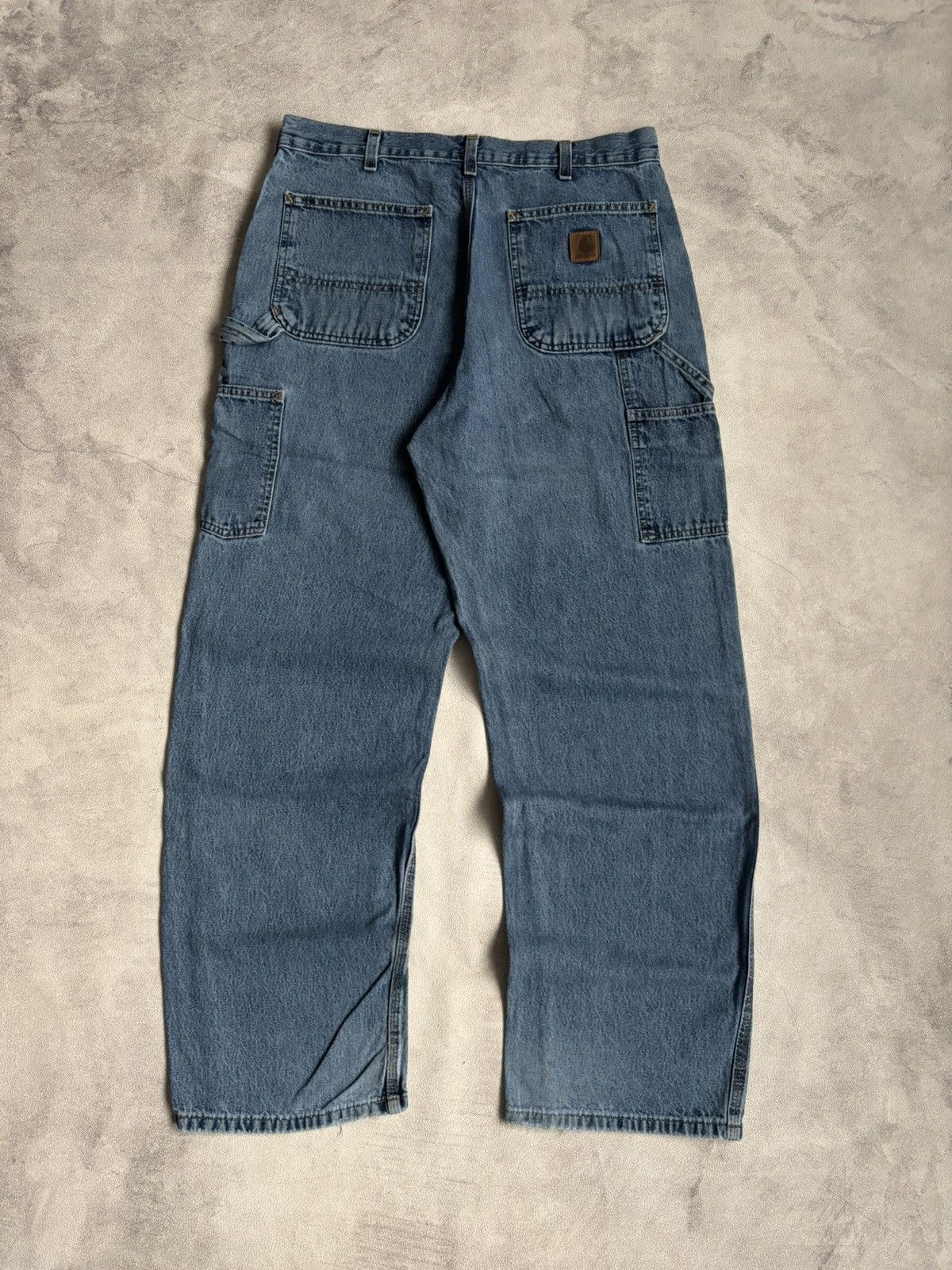 Carhartt carhartt carpenter B13 size 34 original dungare fit Size US 34 / EU 50 - 1 Thumbnail