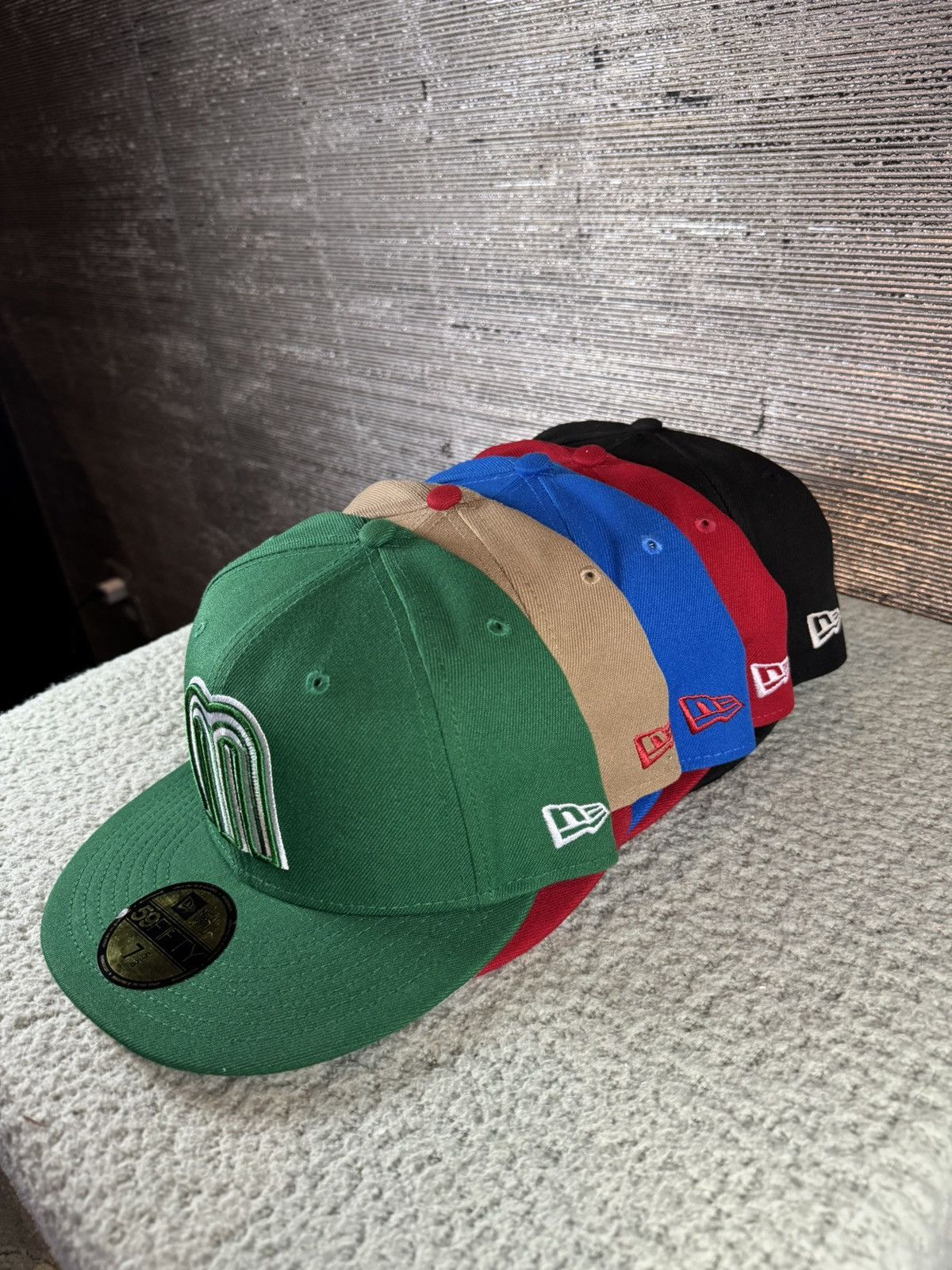 New Era (6) New Era 59FIFTY Fitted Mexico Baseball Size ONE SIZE - 3 Thumbnail