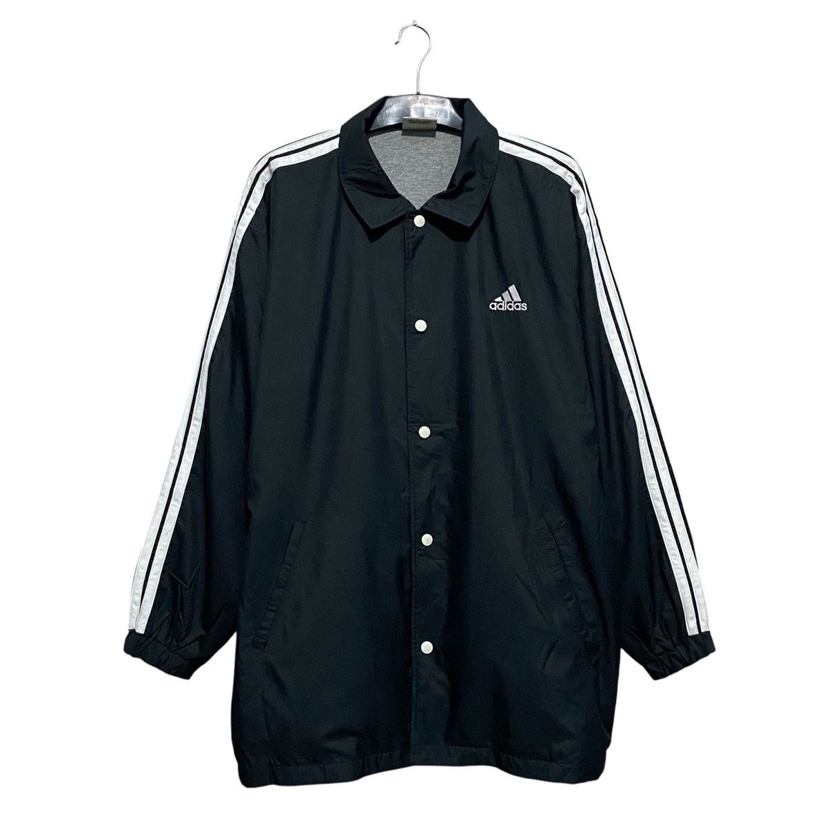 Adidas × Japanese Brand × Vintage Vintage Adidas Japan Coach Jacket Size US XXL / EU 58 / 5 - 1 Thumbnail