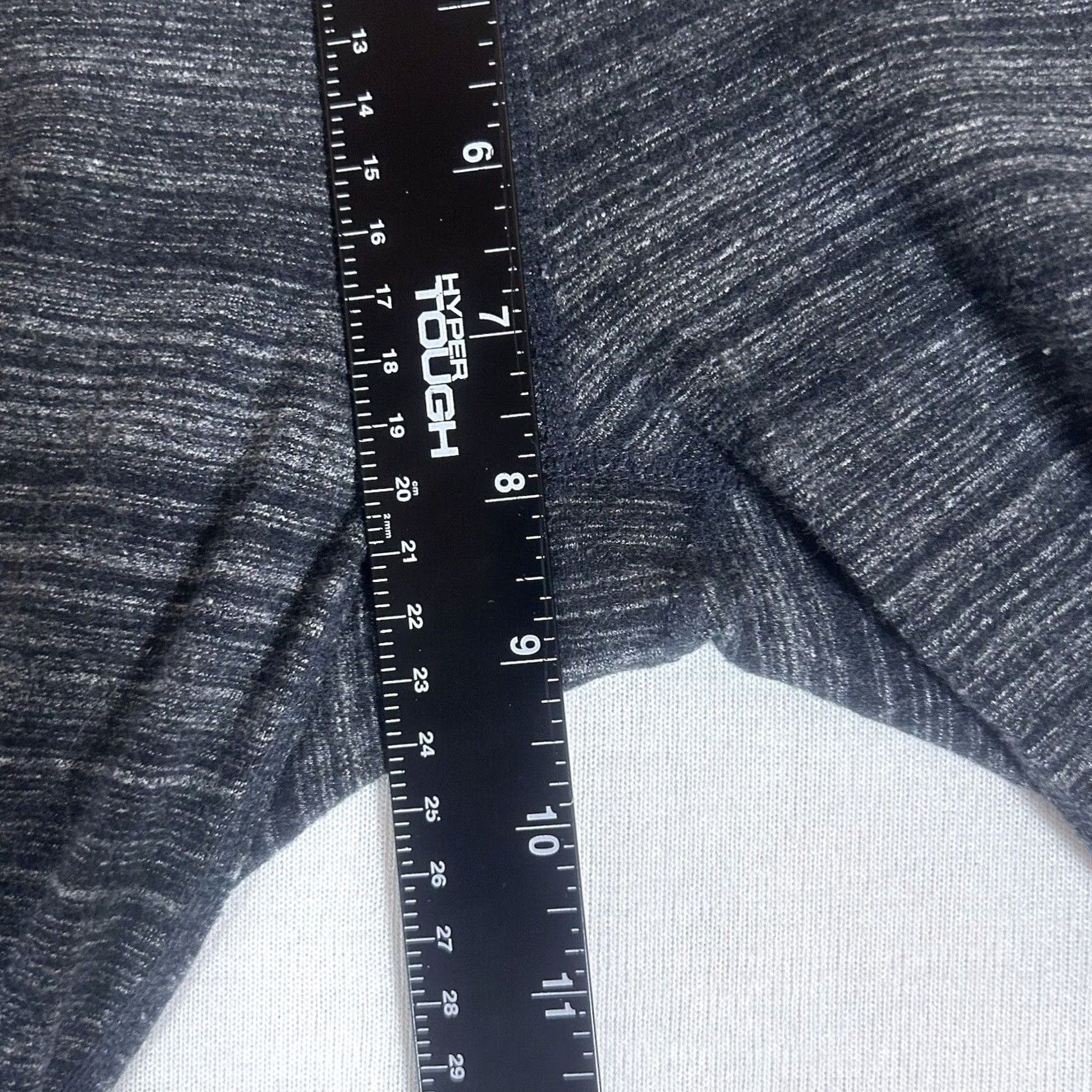 Gap VINTAGE GapFit Performance Cotton Leggings Womens XS Gray Striped Athletic Yoga Gym Run Size 26" / US 2 / IT 38 - 6 Thumbnail