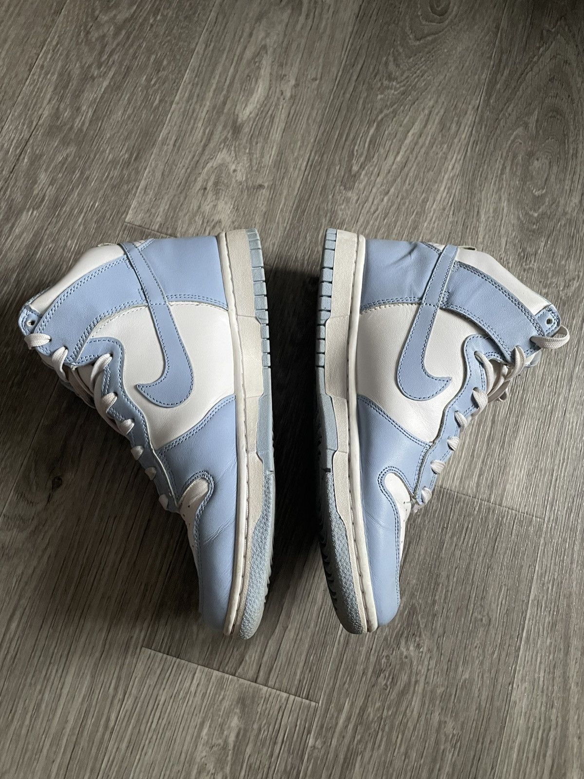 Nike Nike Dunk High Aluminum Light Blue Size 40 - DD1869-107 Size US 7 / EU 40 - 10 Thumbnail