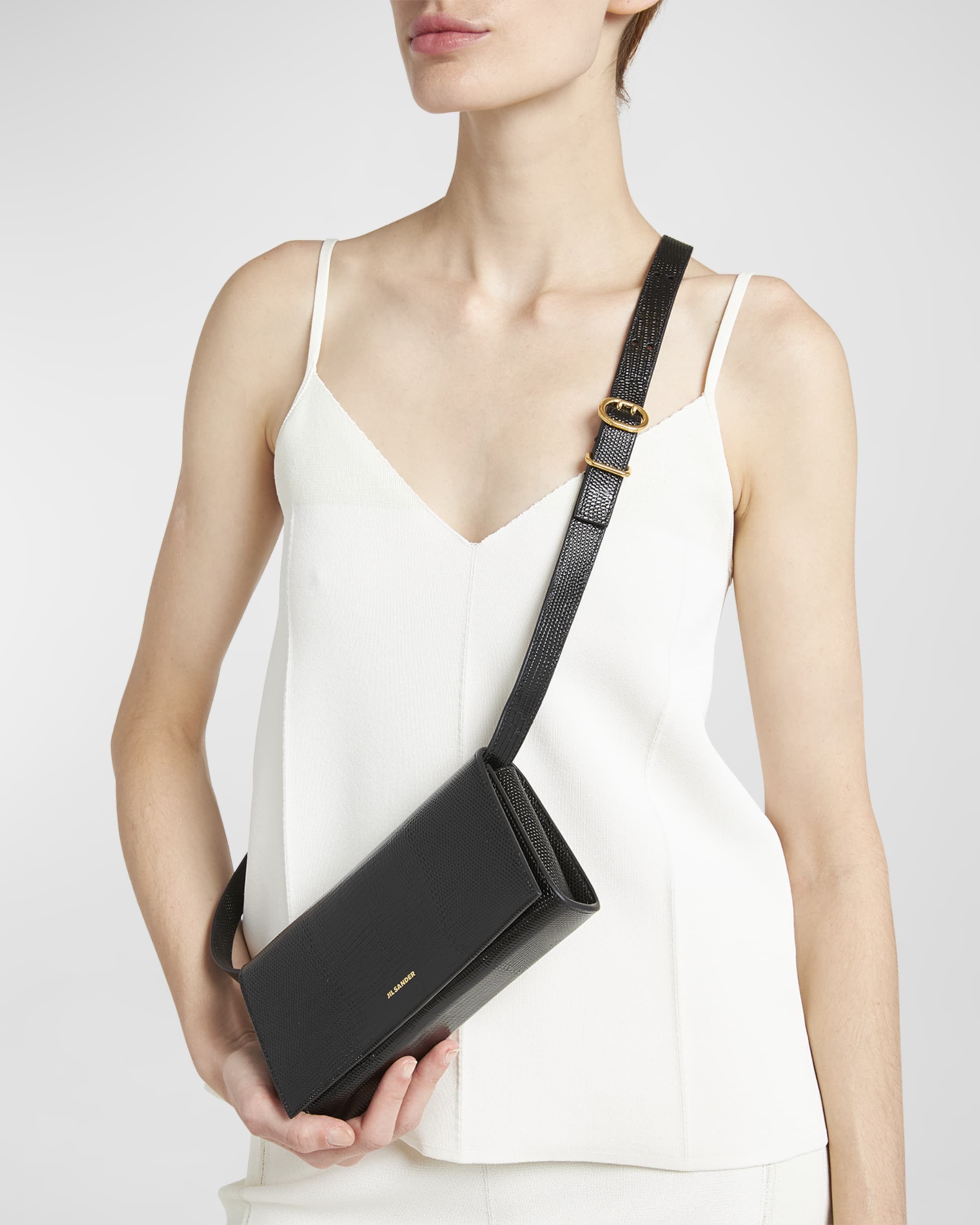 Jil Sander o1w1db10825 Size: OS / Shoulder Bag in Black Size ONE SIZE - 3 Thumbnail