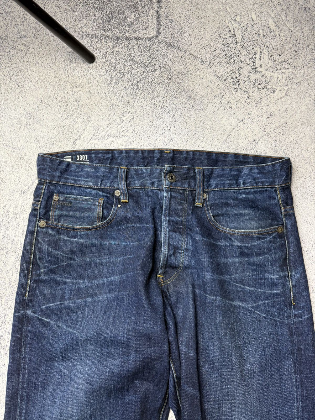 G-Star Vintage G Star Raw Denim Streetwear Jeans Japanese Y2K 32 Size US 32 / EU 48 - 15 Thumbnail