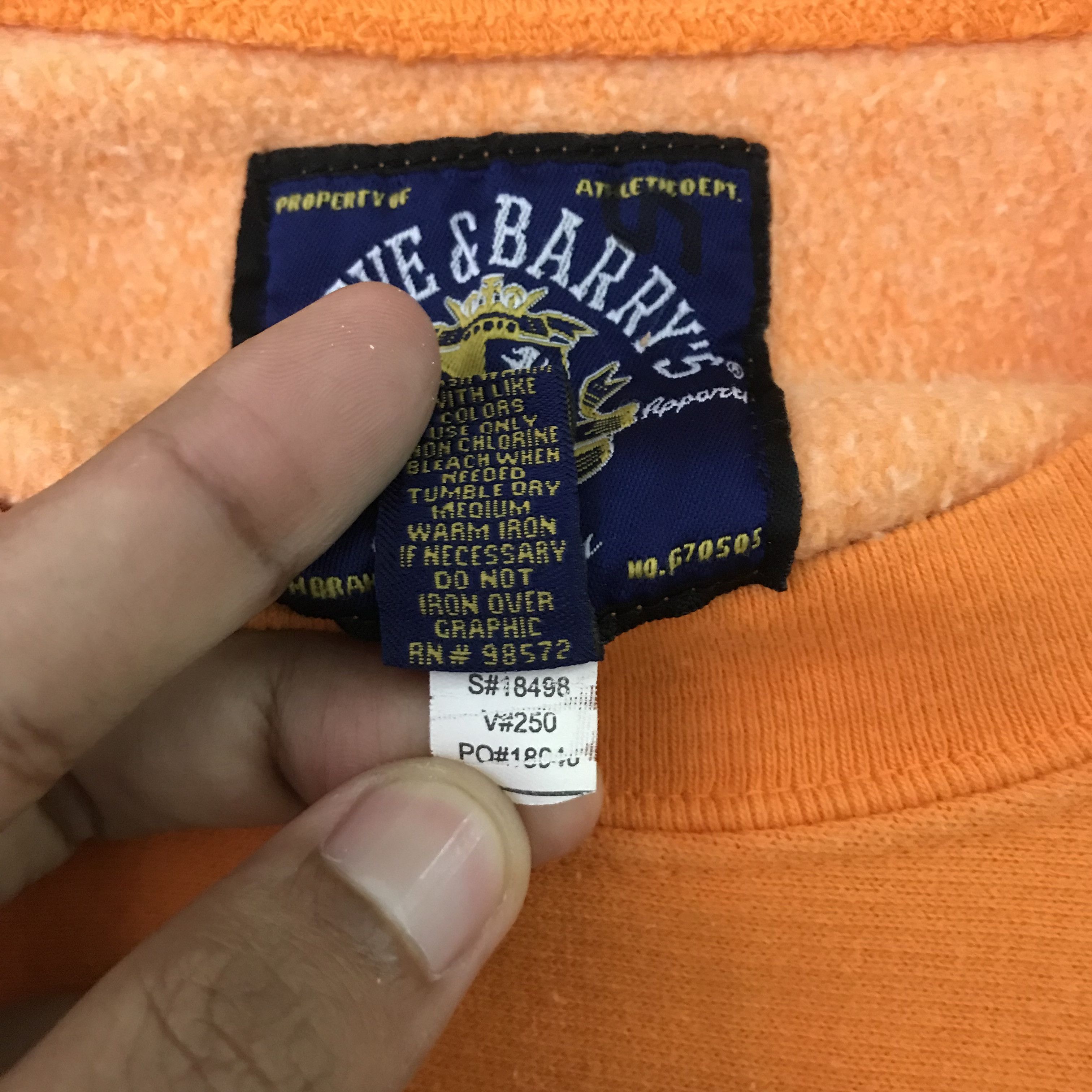 Vintage vintage tenasse sweatshirt dark orange - 556 Size US L / EU 52-54 / 3 - 10 Thumbnail