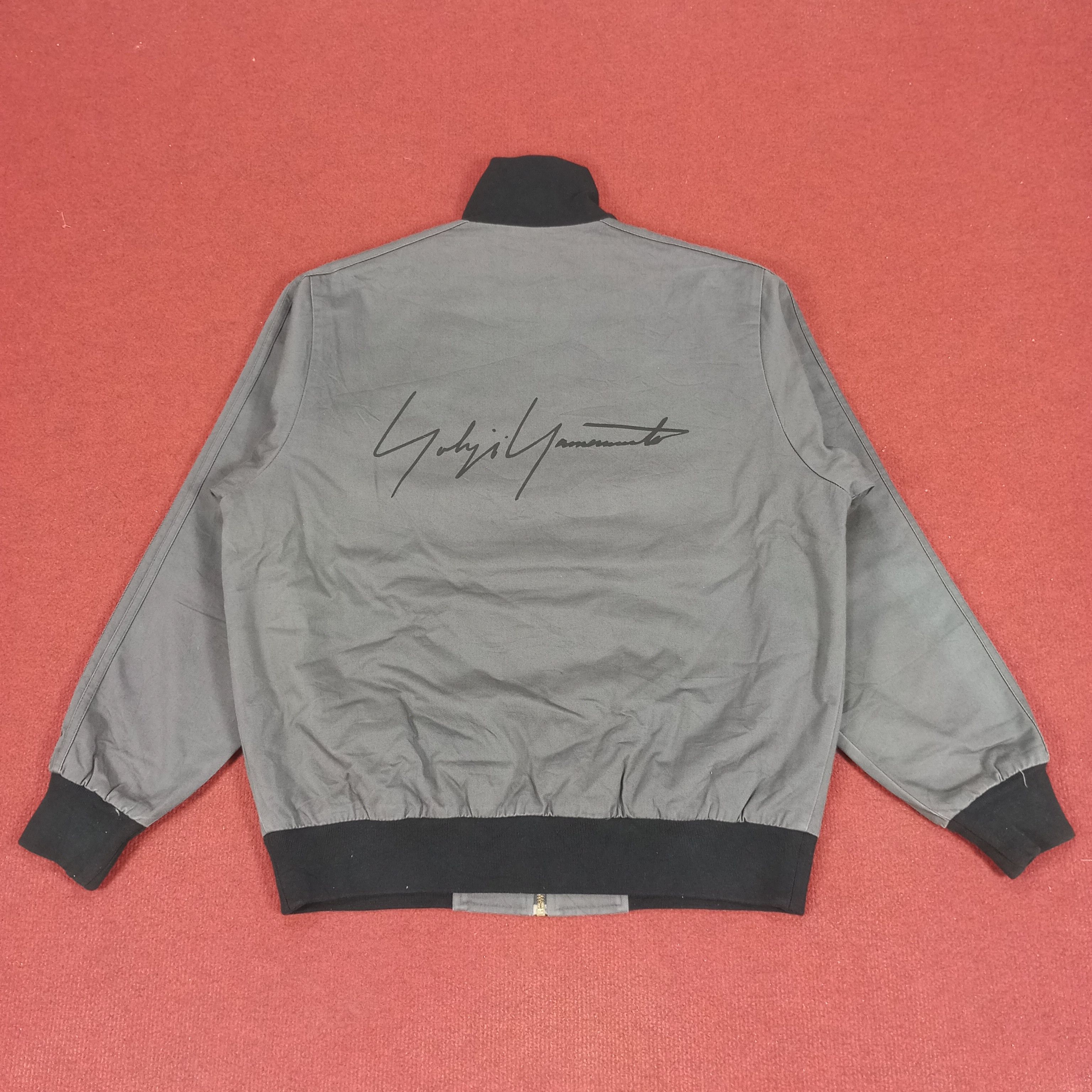 Adidas × Vintage Adidas X Custom Yohji Yamamoto Art Style Streetwear Jacket Size US L / EU 52-54 / 3 - 1 Thumbnail