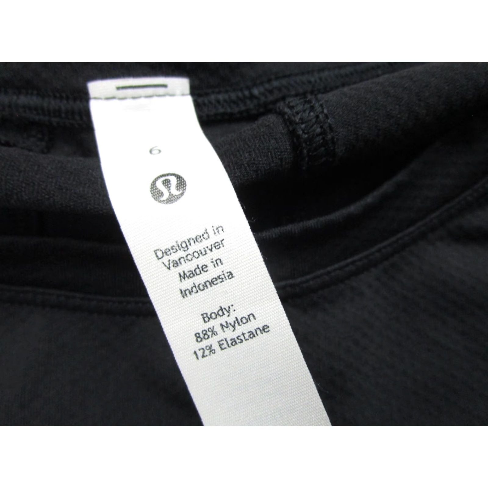 Lululemon Lululemon Shirt Womens 6 Black Cropped Long Sleeve Athletic Running Gym Yoga Size M / US 6-8 / IT 42-44 - 4 Thumbnail
